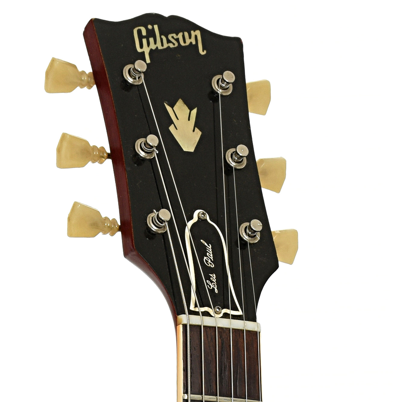 Headstock of Gibson Les Paul Standard Electric Guitar