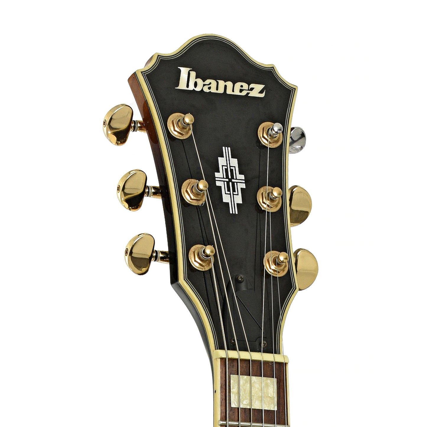 Headstock of Ibanez Artcore Series  AM93-AYS-12-01 Hollowbody Electric Guitar 