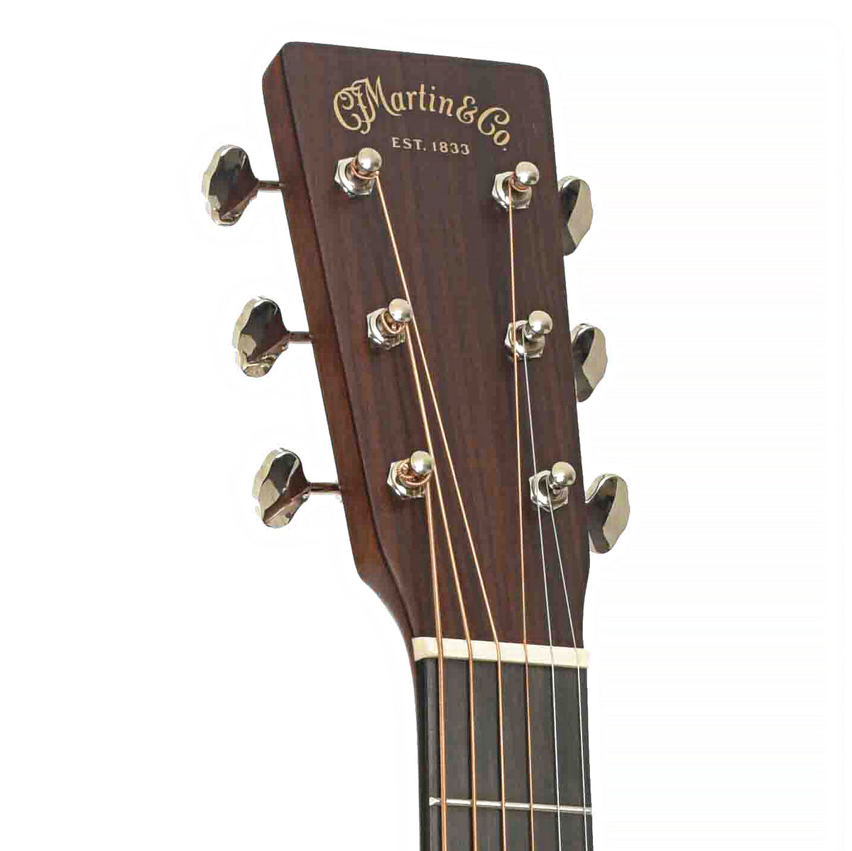 Headstock of Martin 00L-16E Acoustic Guitar & Gigbag, 1935 Burst
