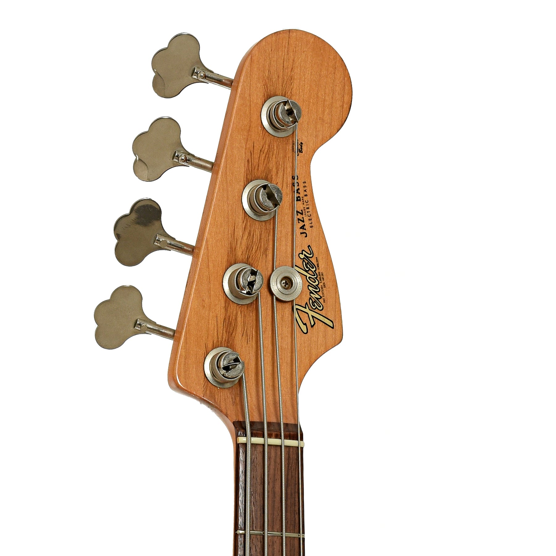 Headstock of Fender American '62 Vintage Reissue Jazz Bass   