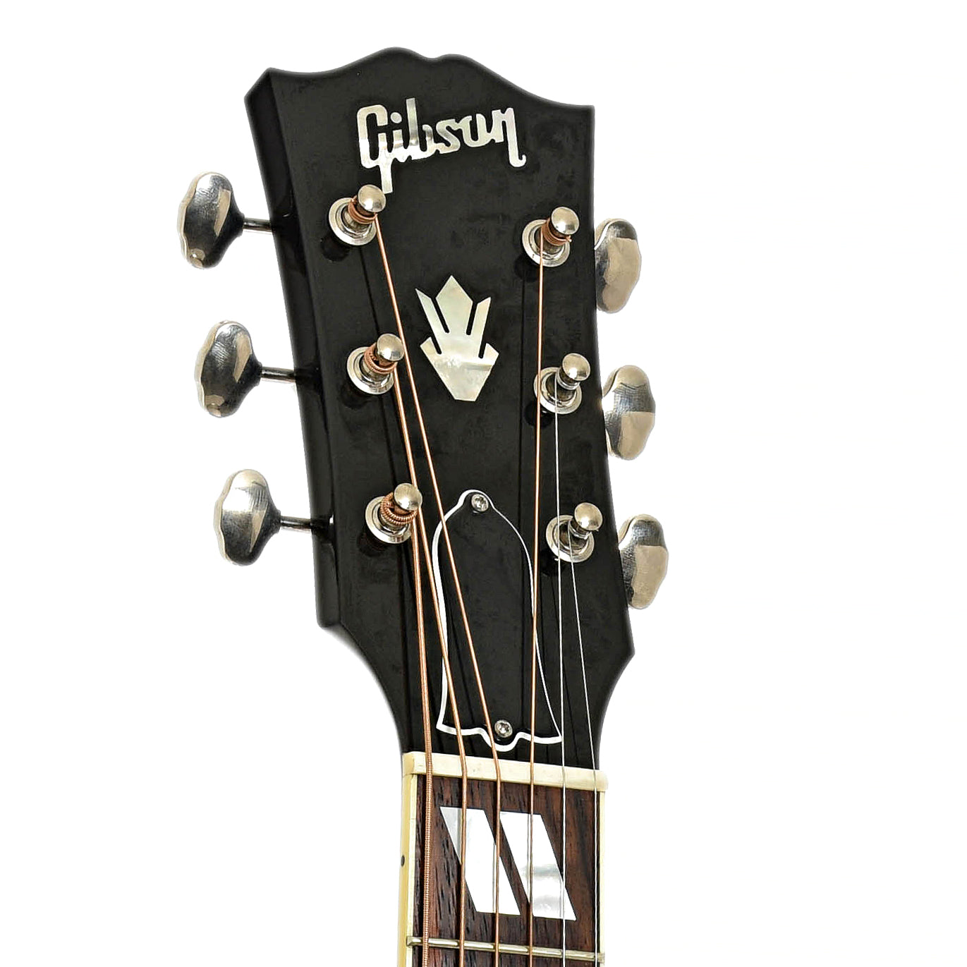 Headstock of Gibson Southern Jumbo Acoustic Guitar