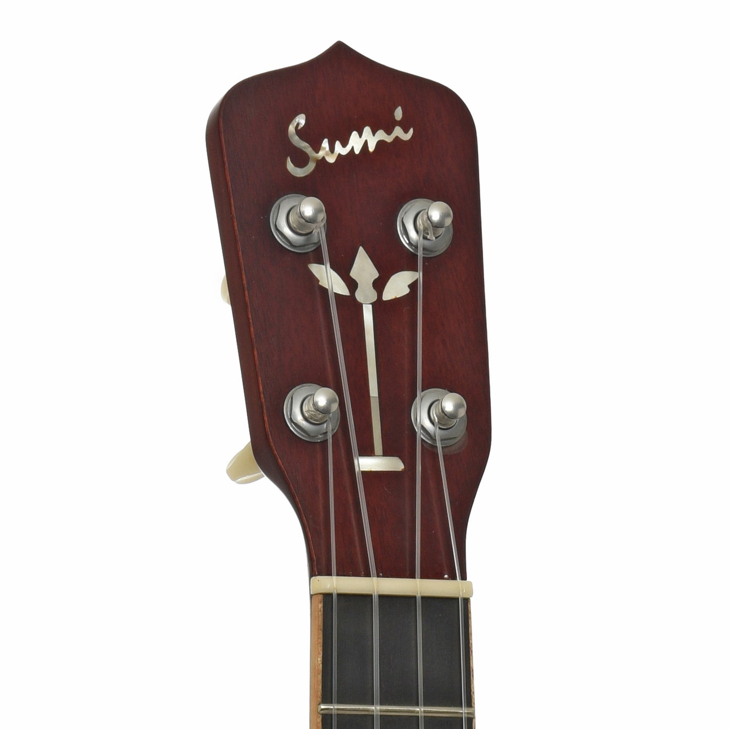 Headstock of Sumi GT3M Tenor Ukulele 