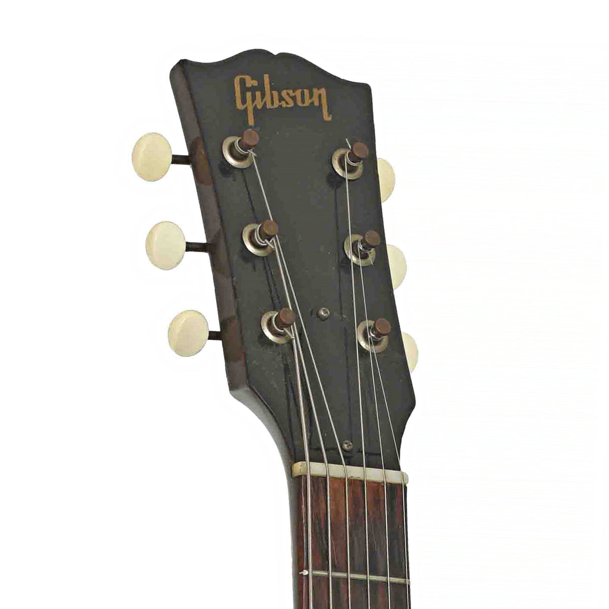 Front headstock of Gibson L-48 Archtop Hollowbody