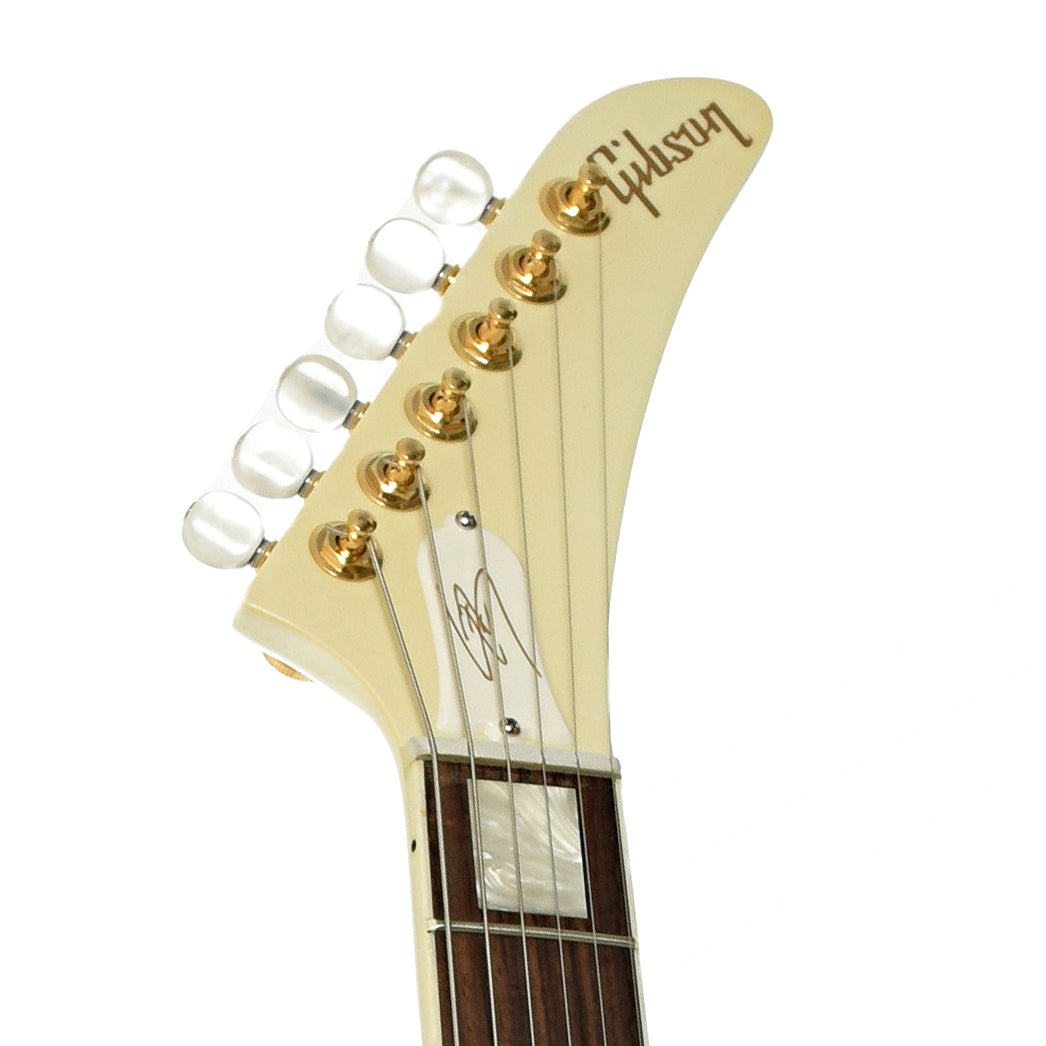 Headstock of Gibson Lzzy Hale Signature Explorer