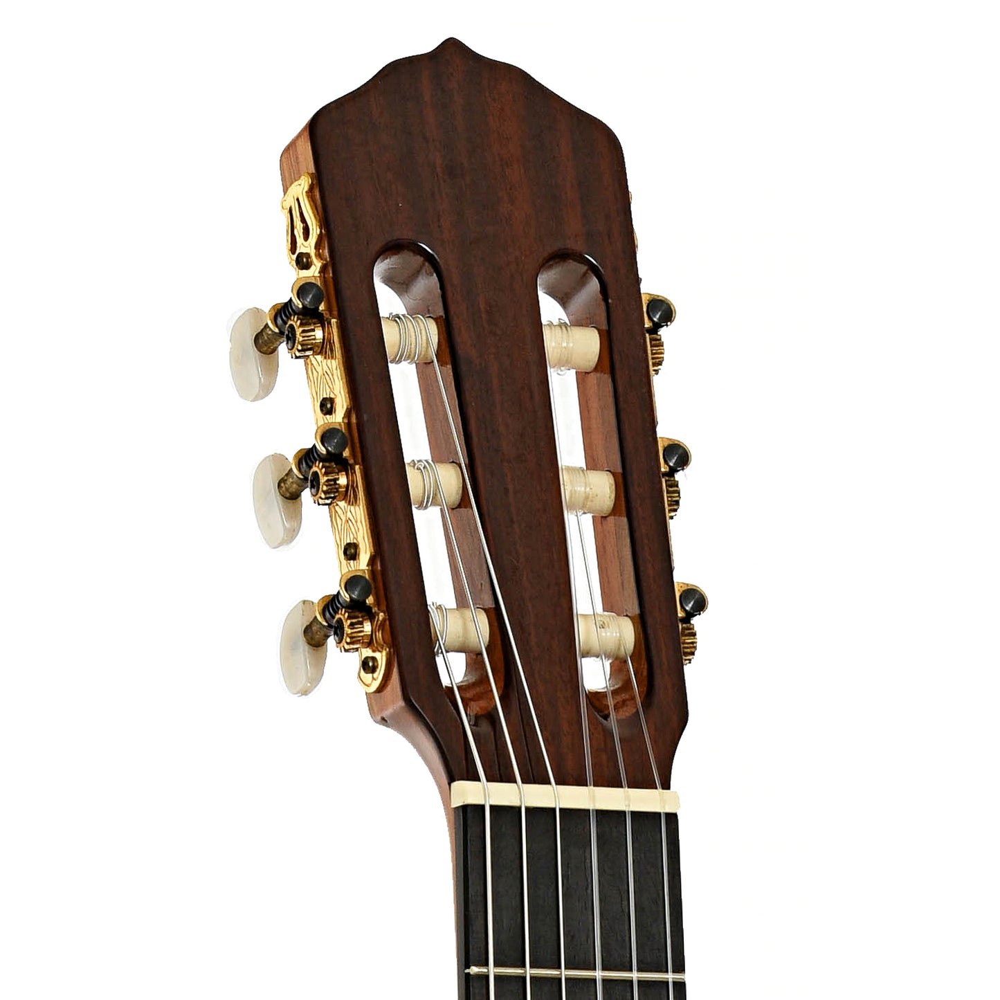 Headstock of Antonio Apparicio AA40F Flamenco Guitar