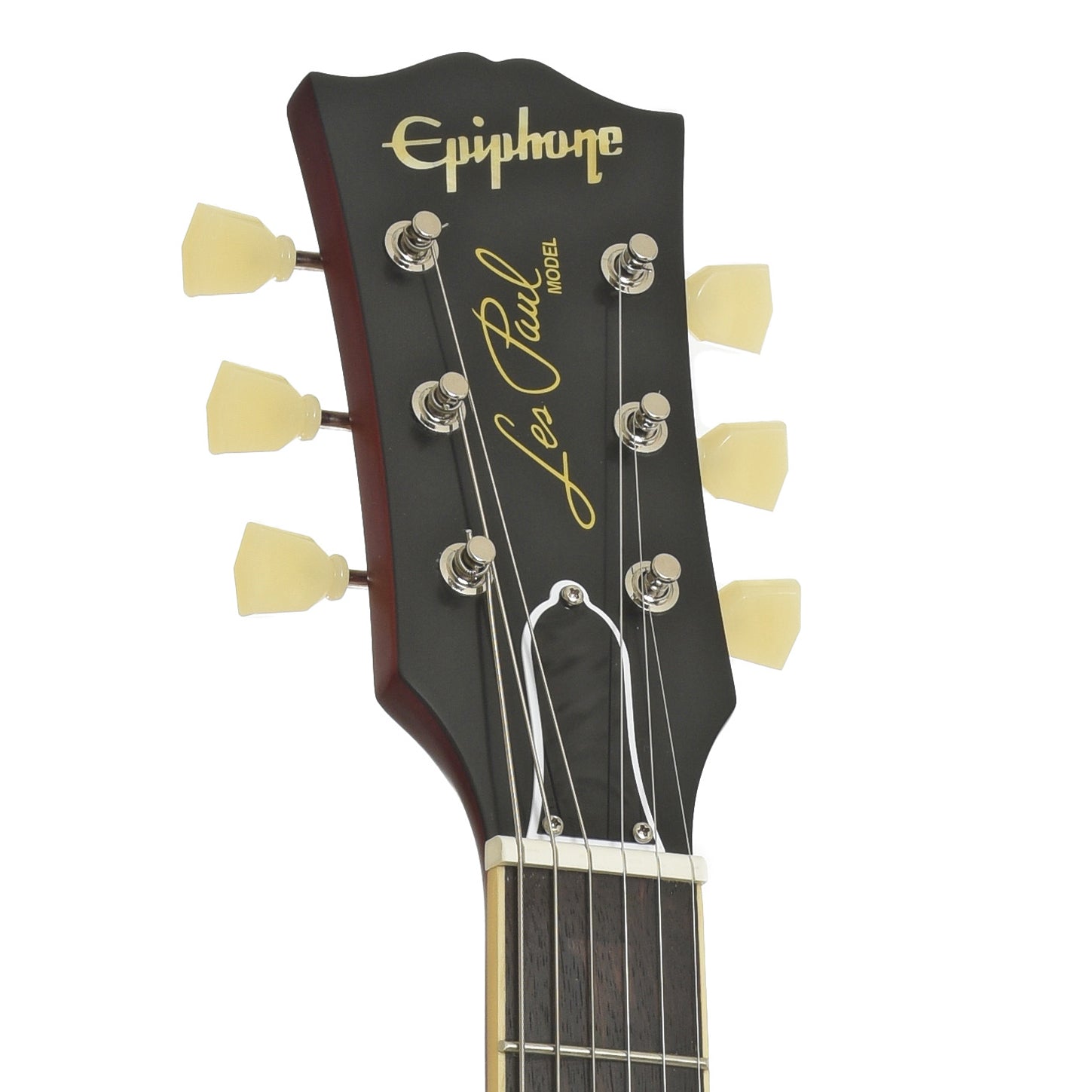 Headstock of Epiphone IGC 1959 Les Paul Standard Reissue Electric Guitar 