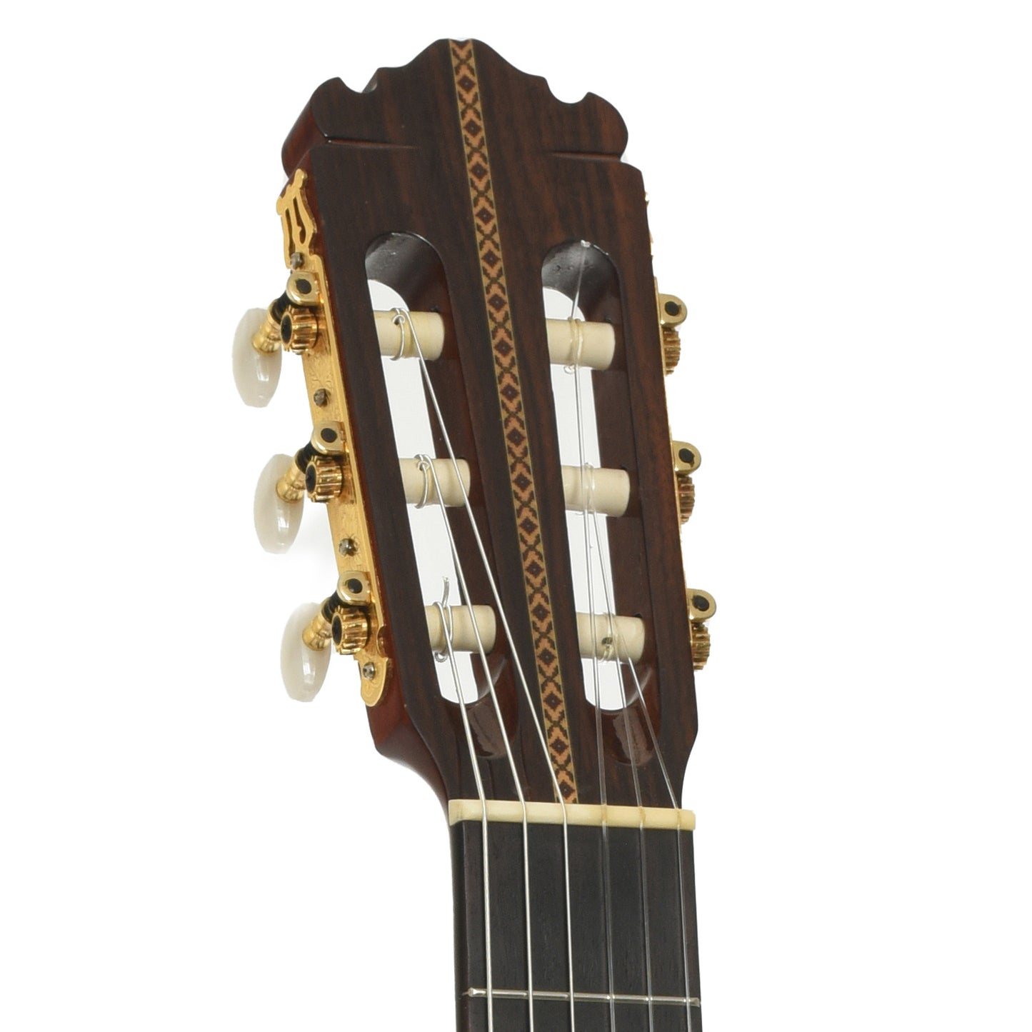 Headstock of Alvarez-Yairi CY-120 Classical Acoustic Guitar