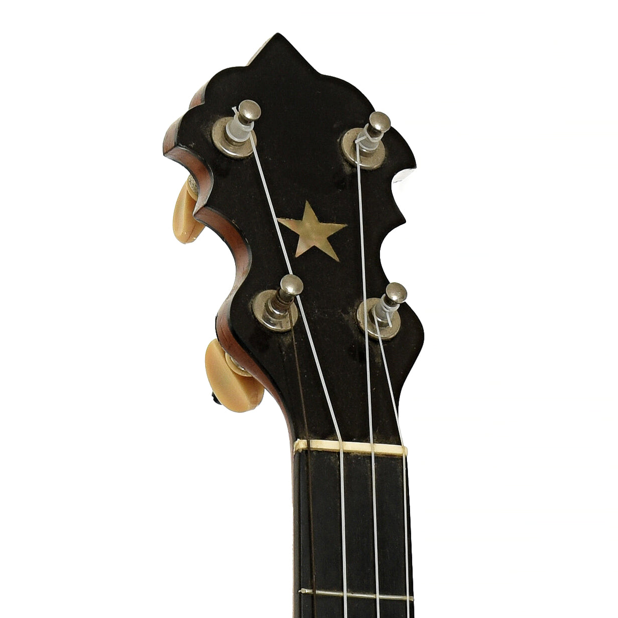 Headstock of Haynes Bay State Model 325 Open Back Banjo