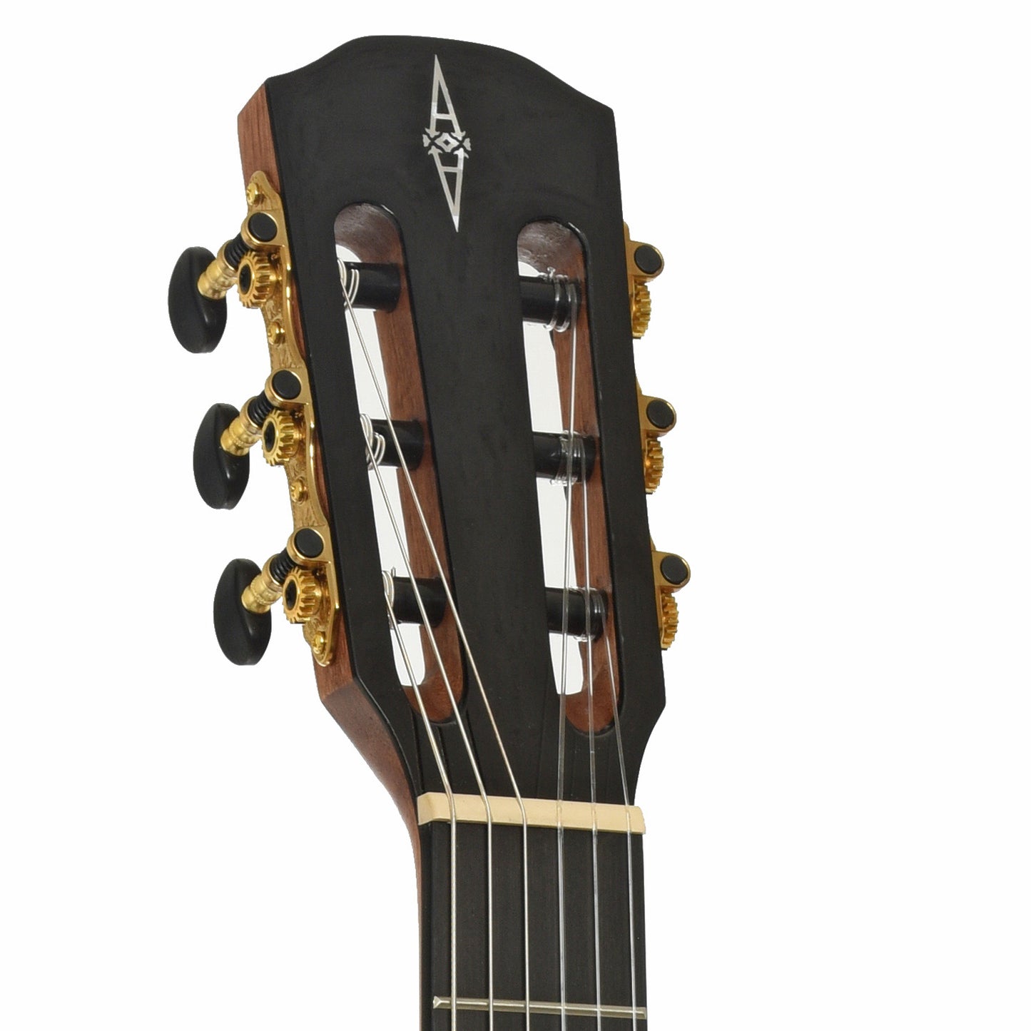 Headstock of Alvarez RC26HCE Classical Acoustic-Electric Guitar 