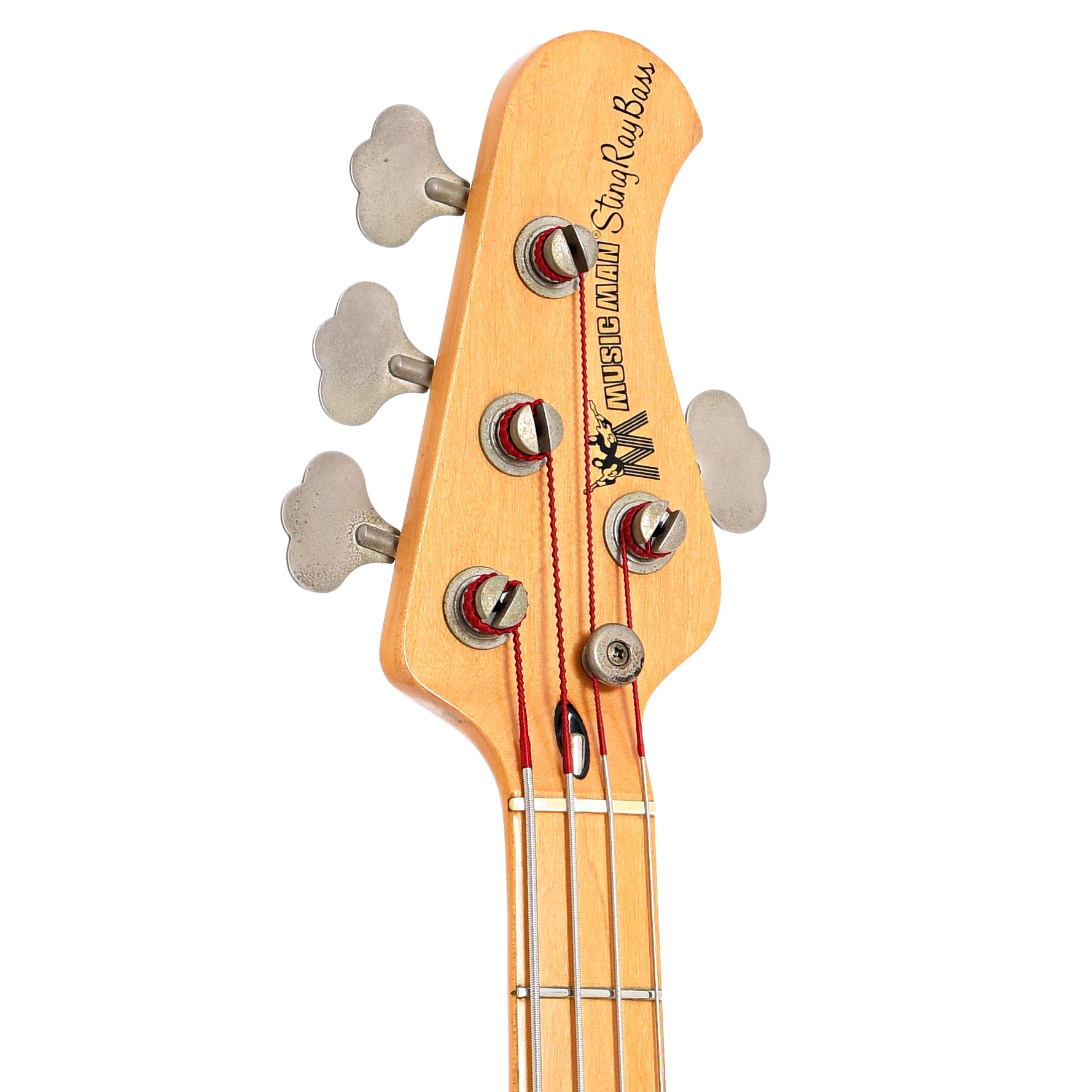 front headstock of Music Man Stingray Electric Bass (1979)