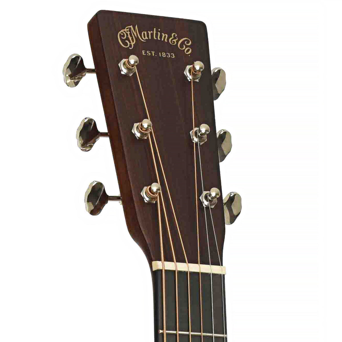Headstock of Martin GPC-16E Acoustic Guitar & Gigbag