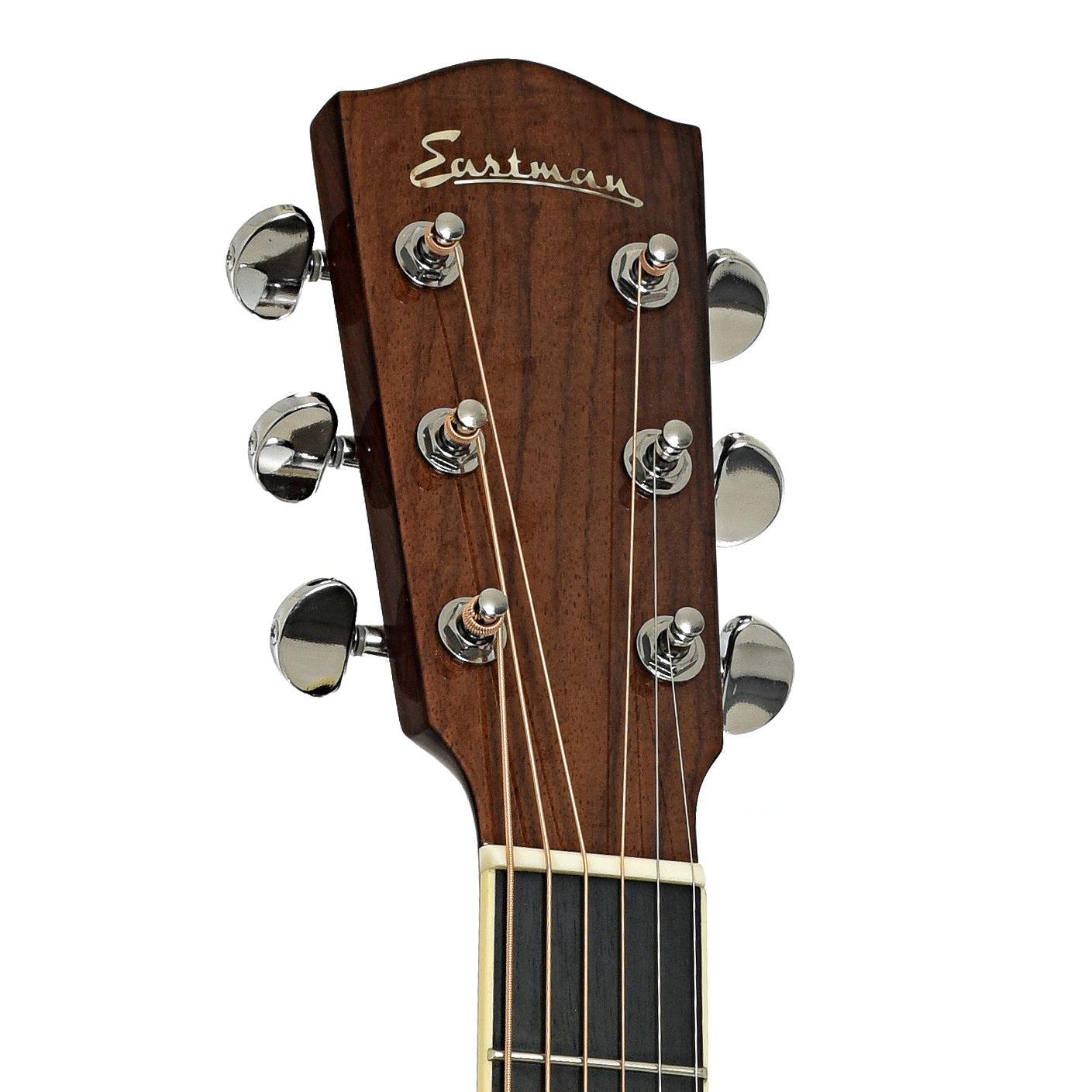 Headstock of Eastman AC422CE Acoustic-Electric Guitar