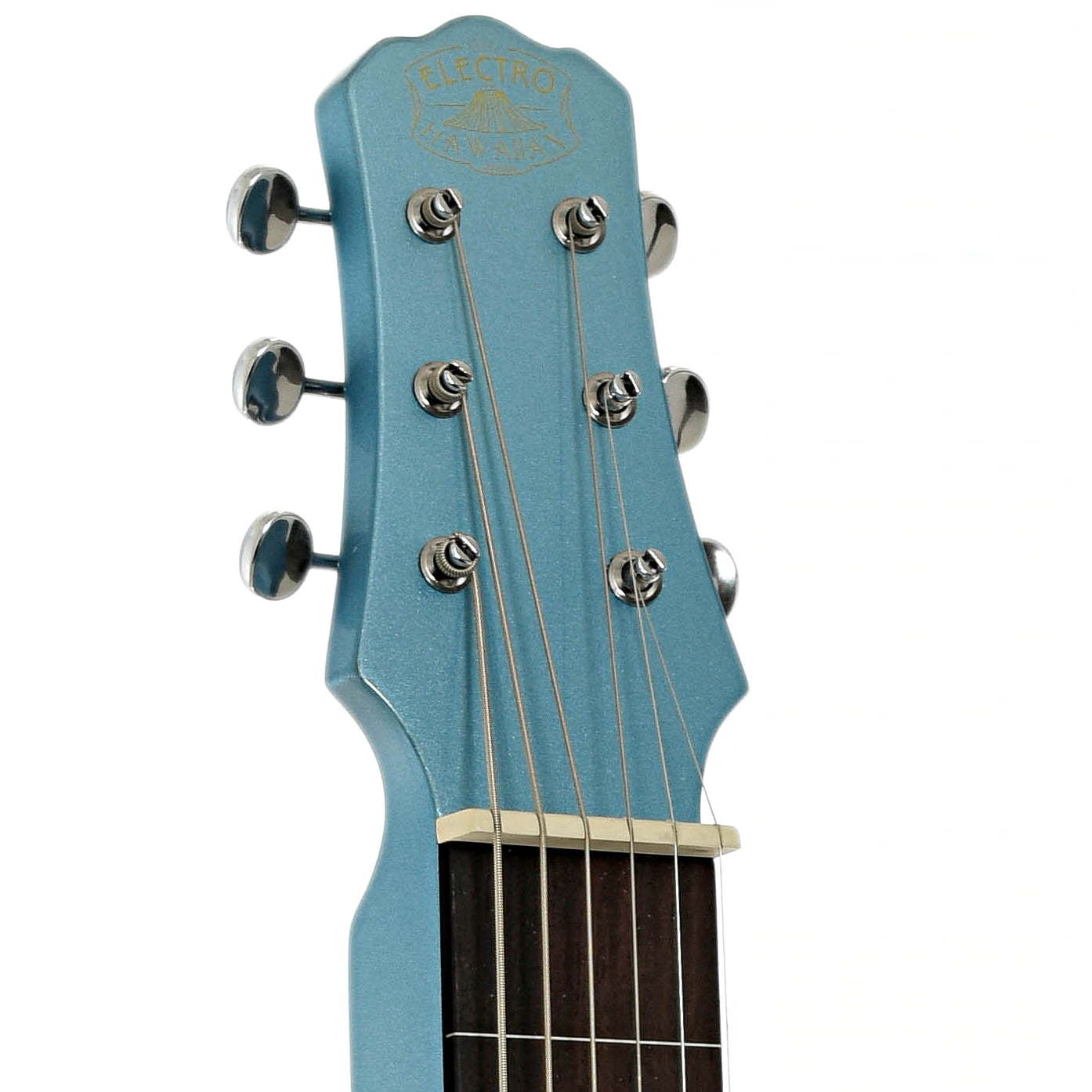 Headstock of Asher Electro Hawaiian Jr Lap Steel