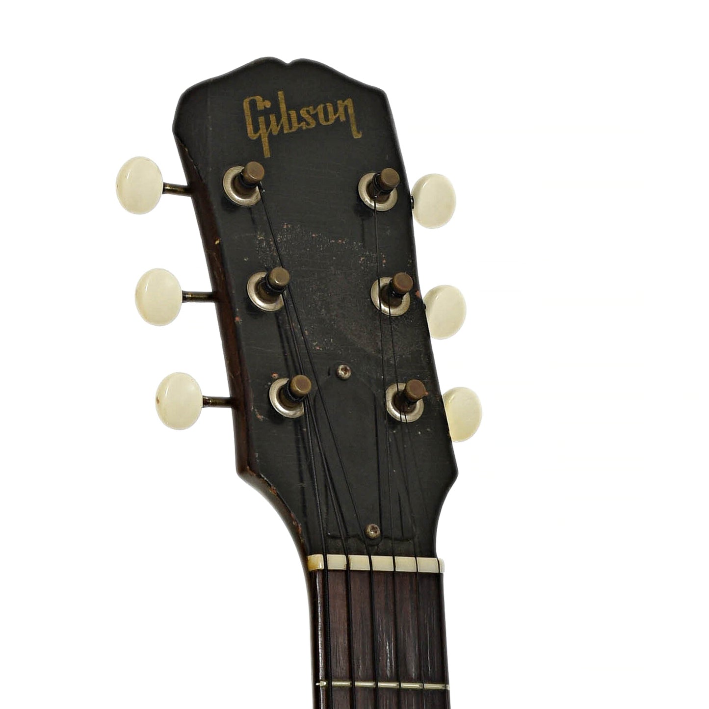 Headstock of Gibson ES-125 Hollowbody Electric Guitar