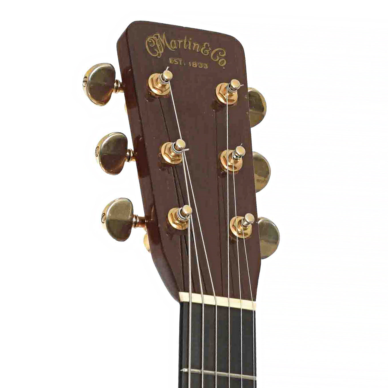 Front Headstock of Martin D-28E