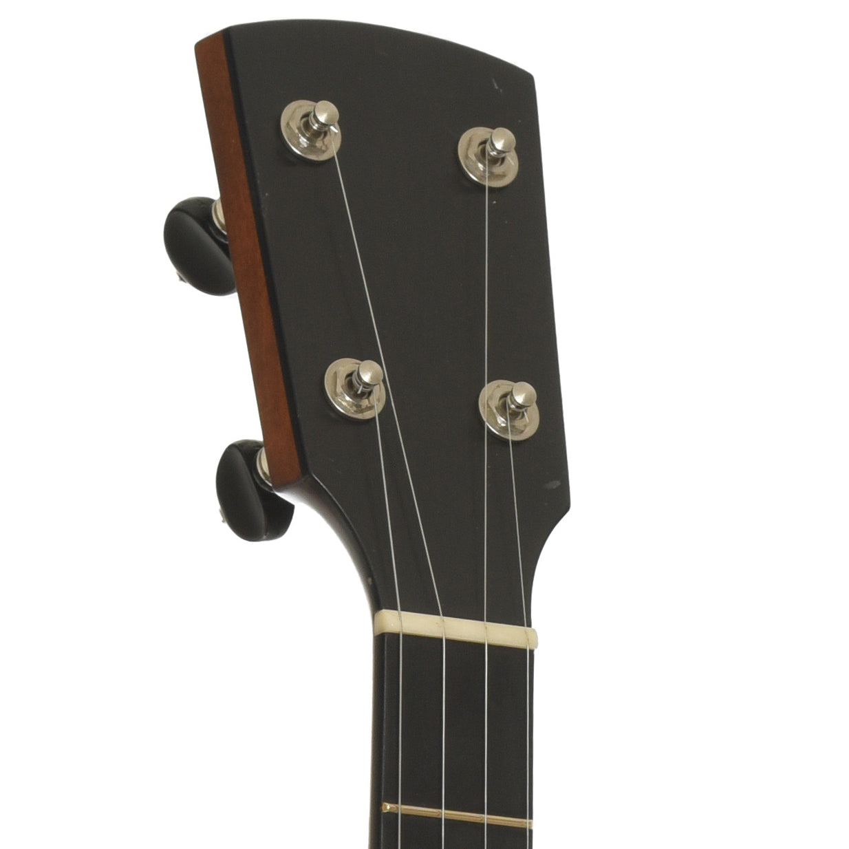 Headstock of Rickard Dobson Custom Openback Banjo 