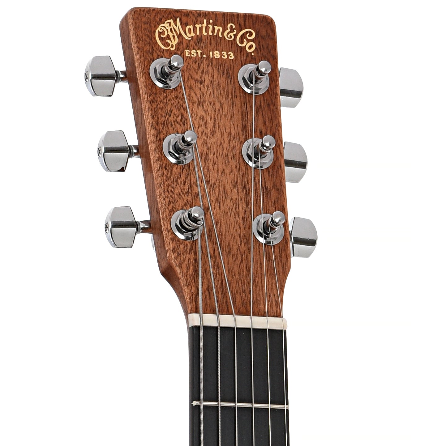 Front headstock of Martin 000CJR-10E StreetMaster