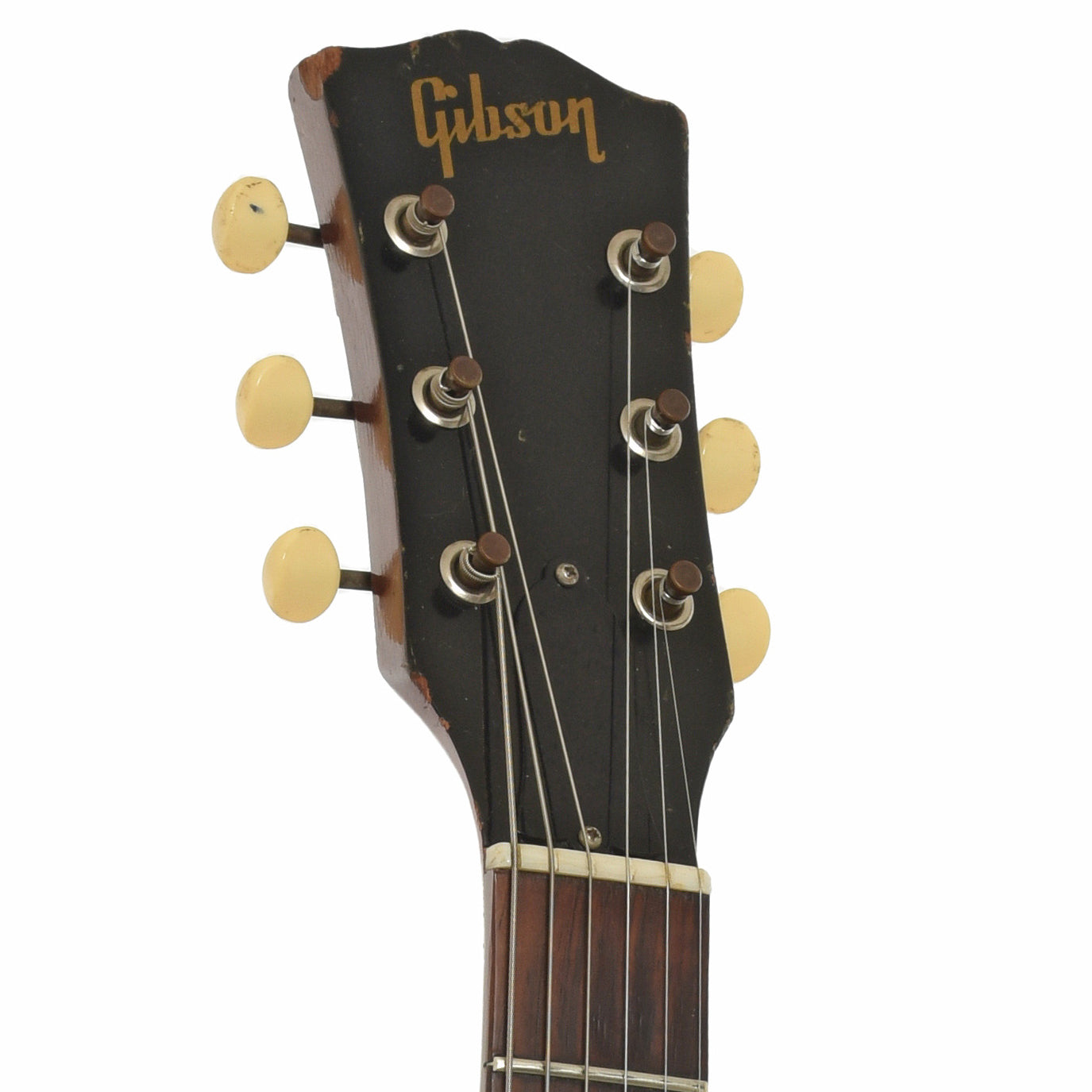 Headstock of Gibson SG Junior Electric Guitar
