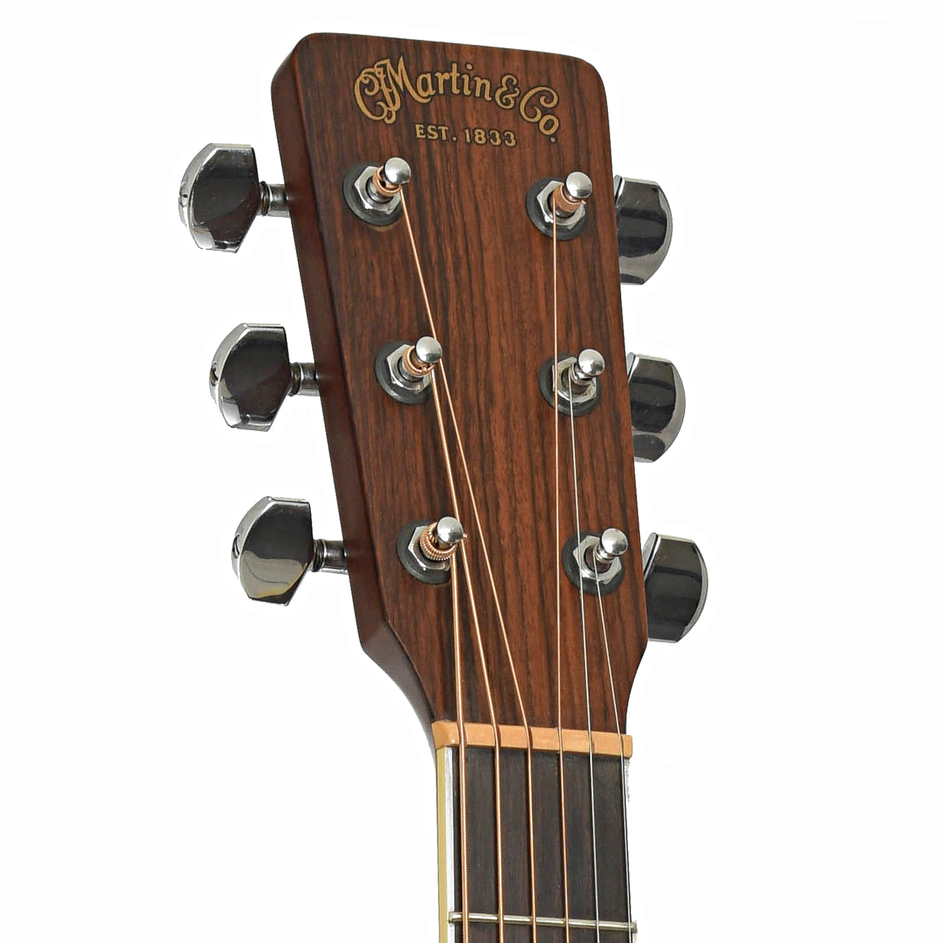 Headstock of Martin D-35 Acoustic Guitar