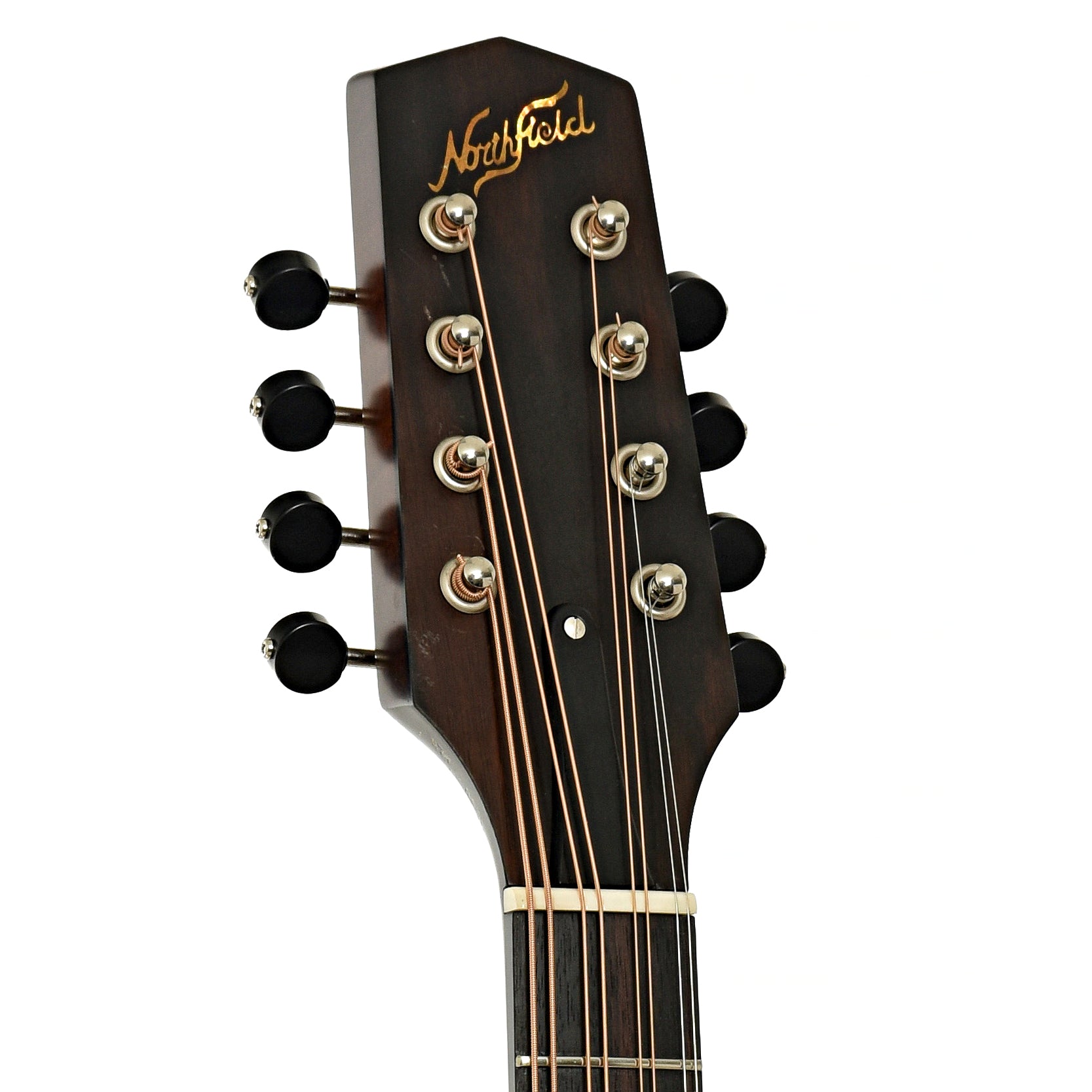 Headstock of Northfield NFO-AT3 Wavelength Octave Mandolin
