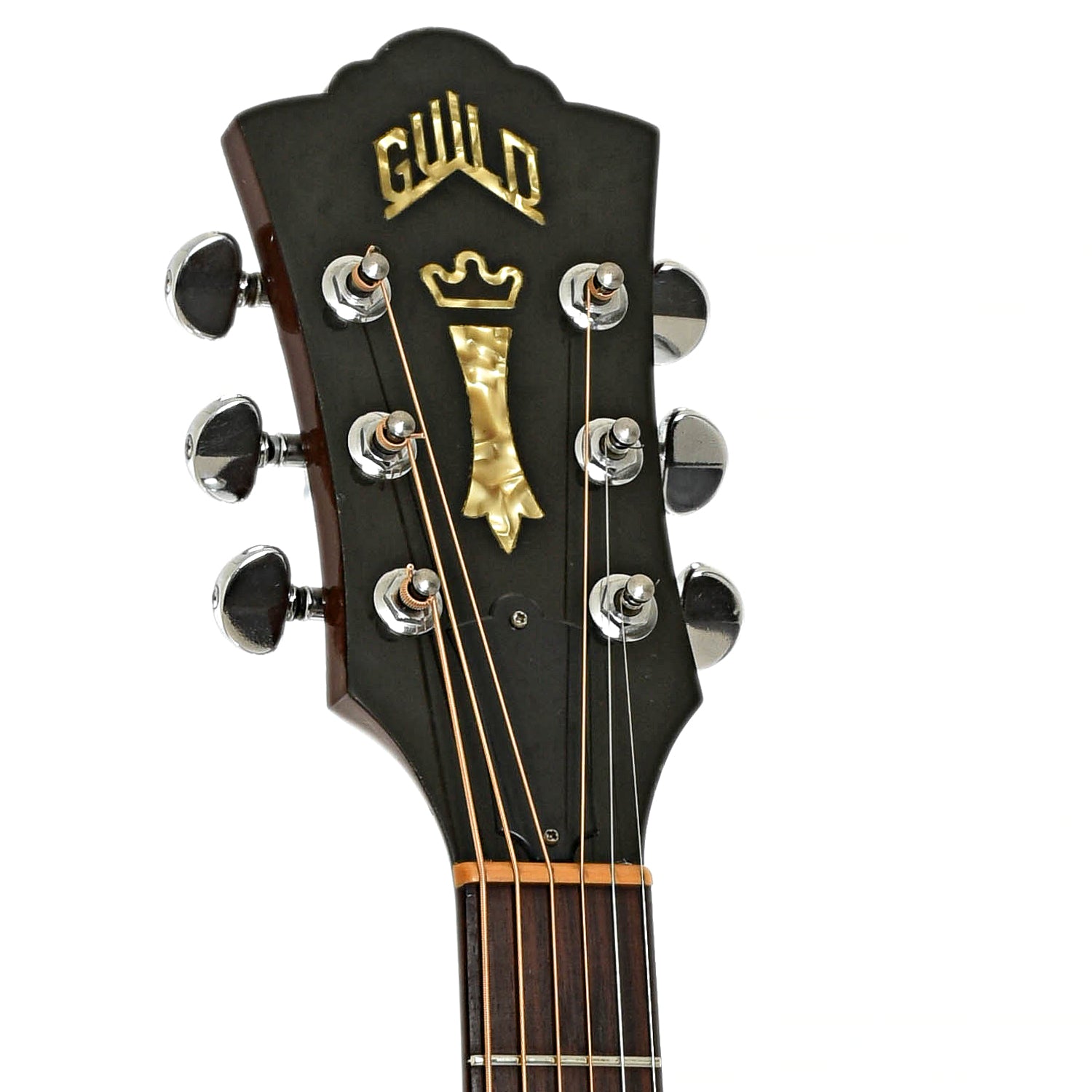 Headstock of Guild D-40 NT Bluegrass Jubilee