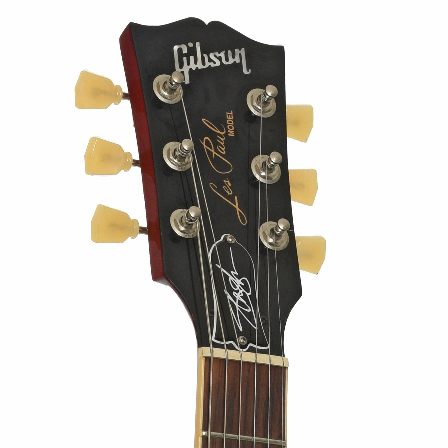 Headstock of Gibson Slash Les Paul Standard Electric Guitar 