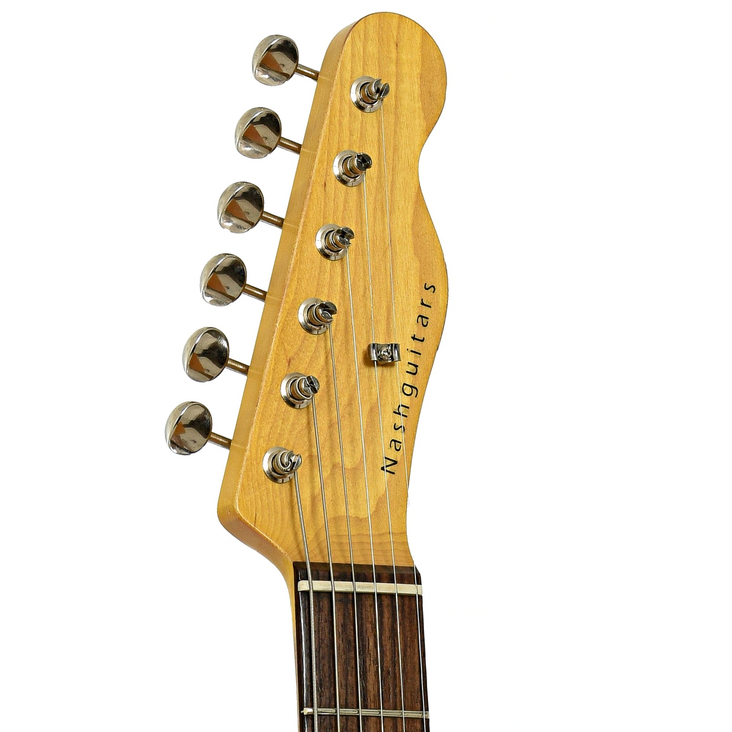Headstock of Nash TC-72 Electric Guitar 