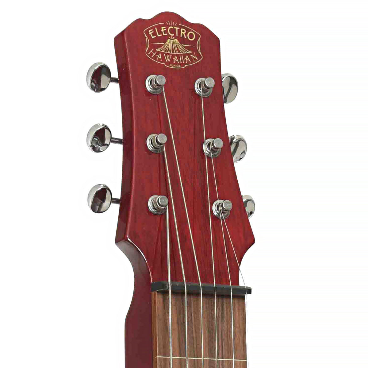Front headstock of Asher Electro Hawaiian Junior