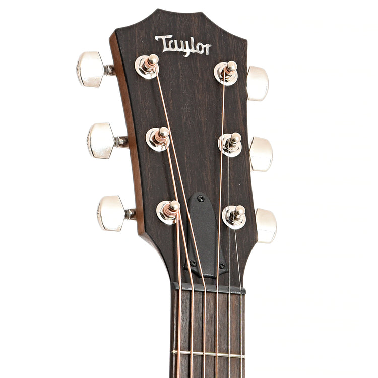 Front headstock of Taylor AD17  Blacktop