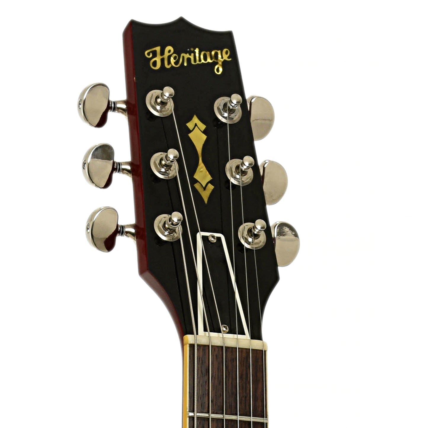 Headstock of Heritage Custom Shop CC H-150 Electric Guitar 