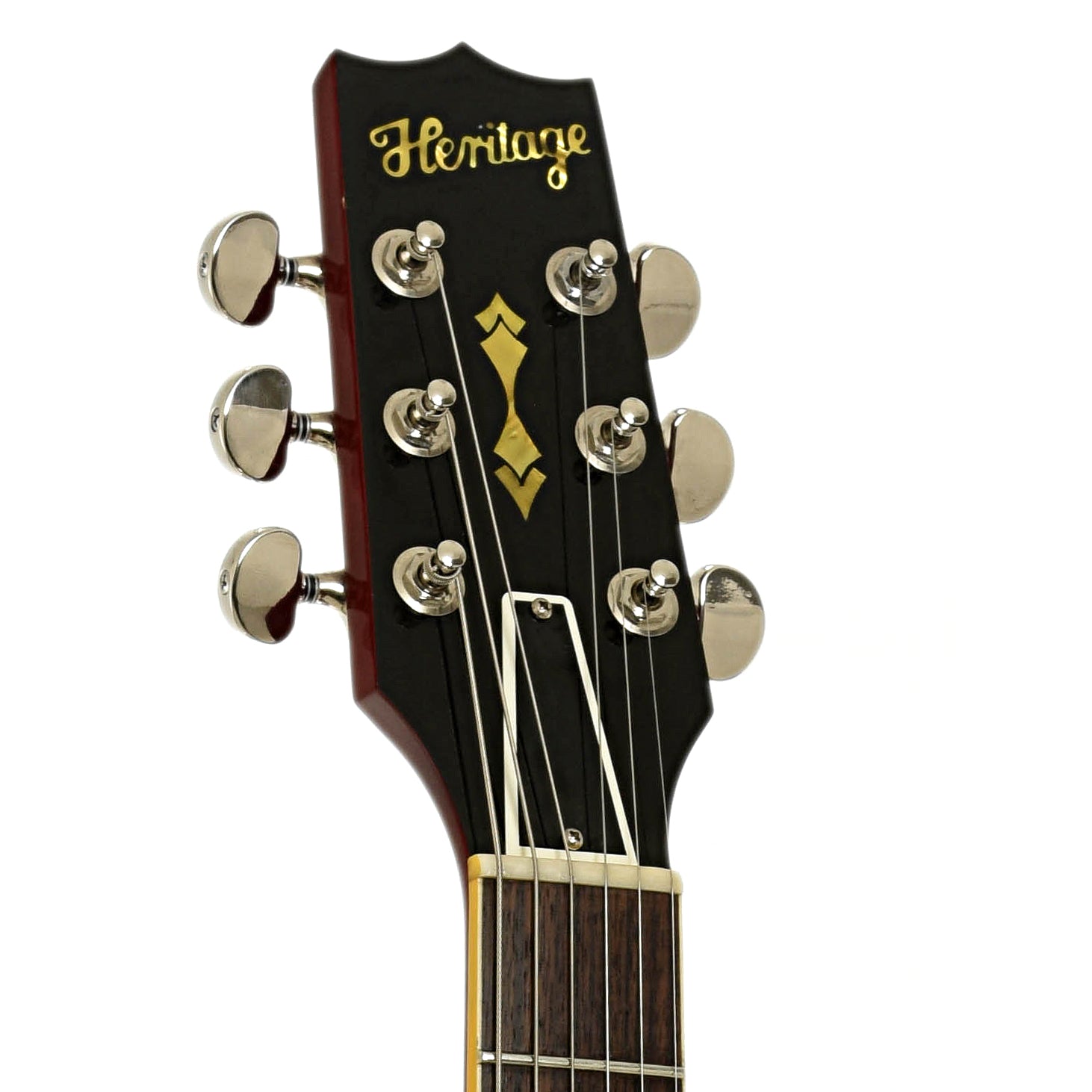 Headstock of Heritage Custom Shop CC H-150 Electric Guitar 