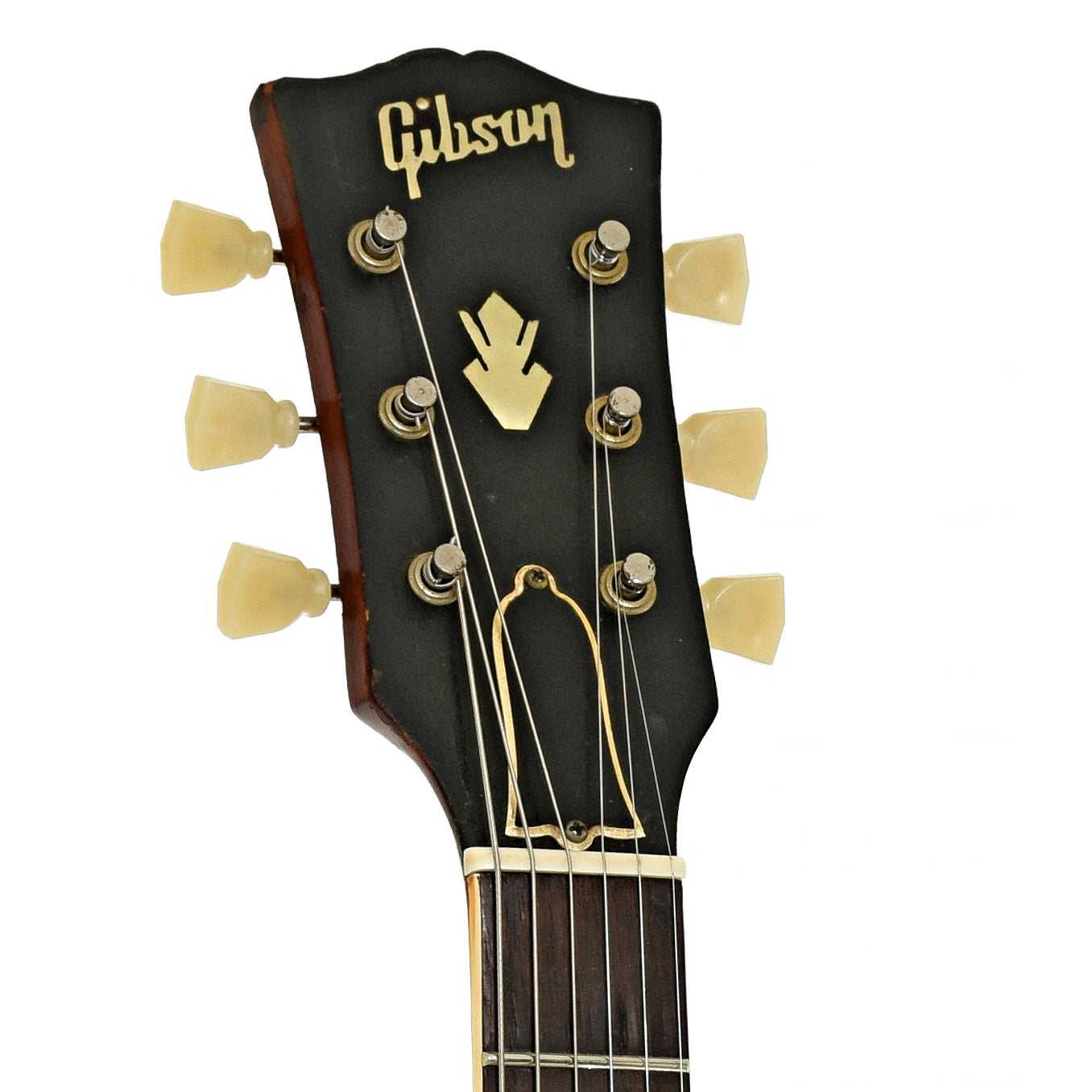 Headstock of Gibson ES-335 Hollowbody Electric Guitar 