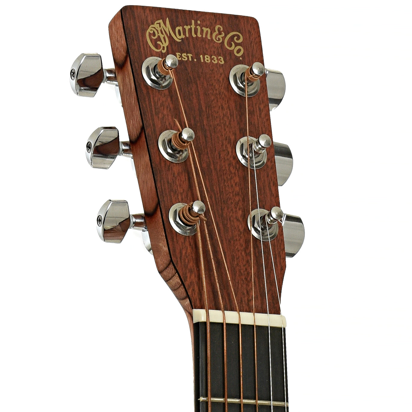 Headstock of Martin LX-1 Little Martin Acoustic Guitar