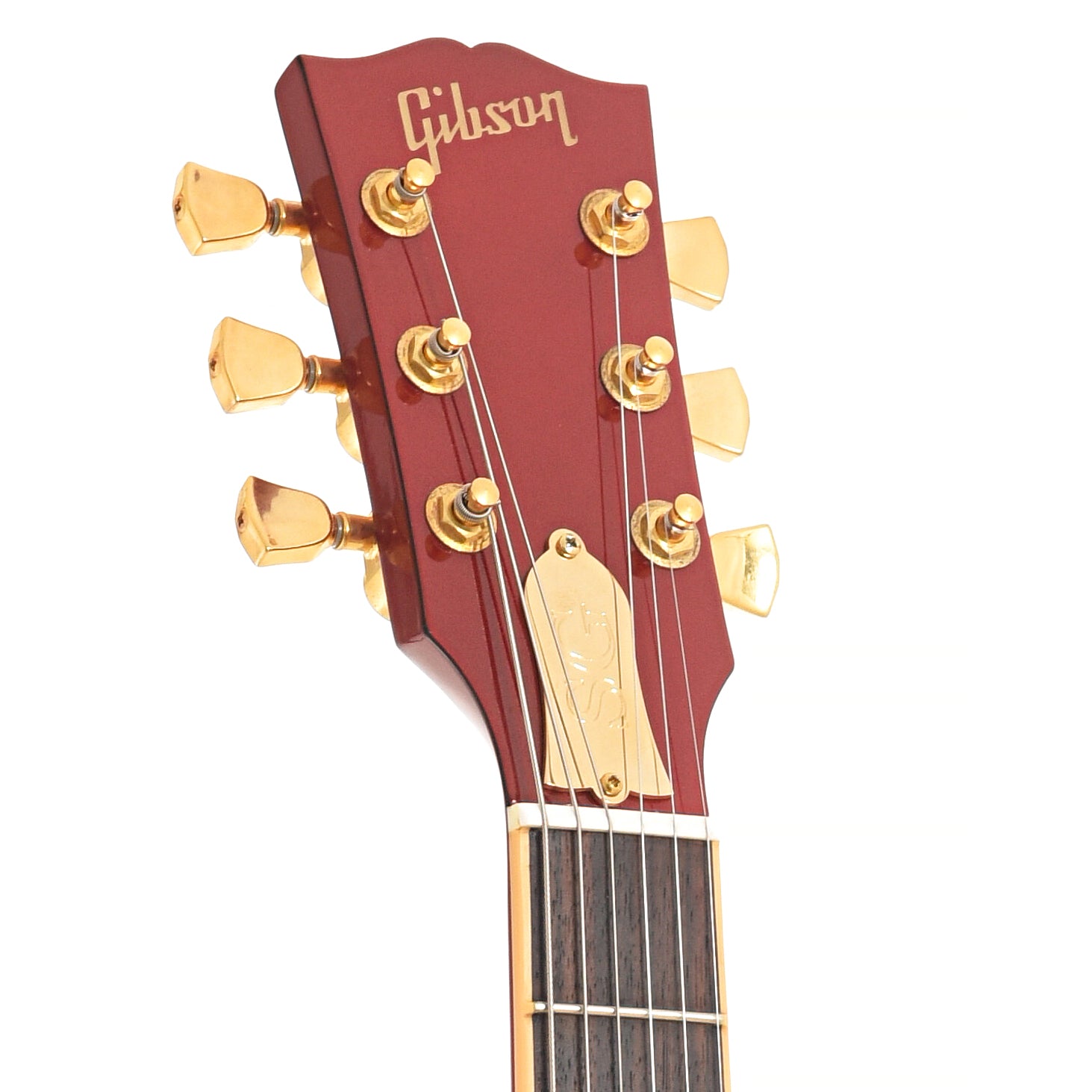 Front headstock of Gibson SG Diablo Electric Guitar (2008)