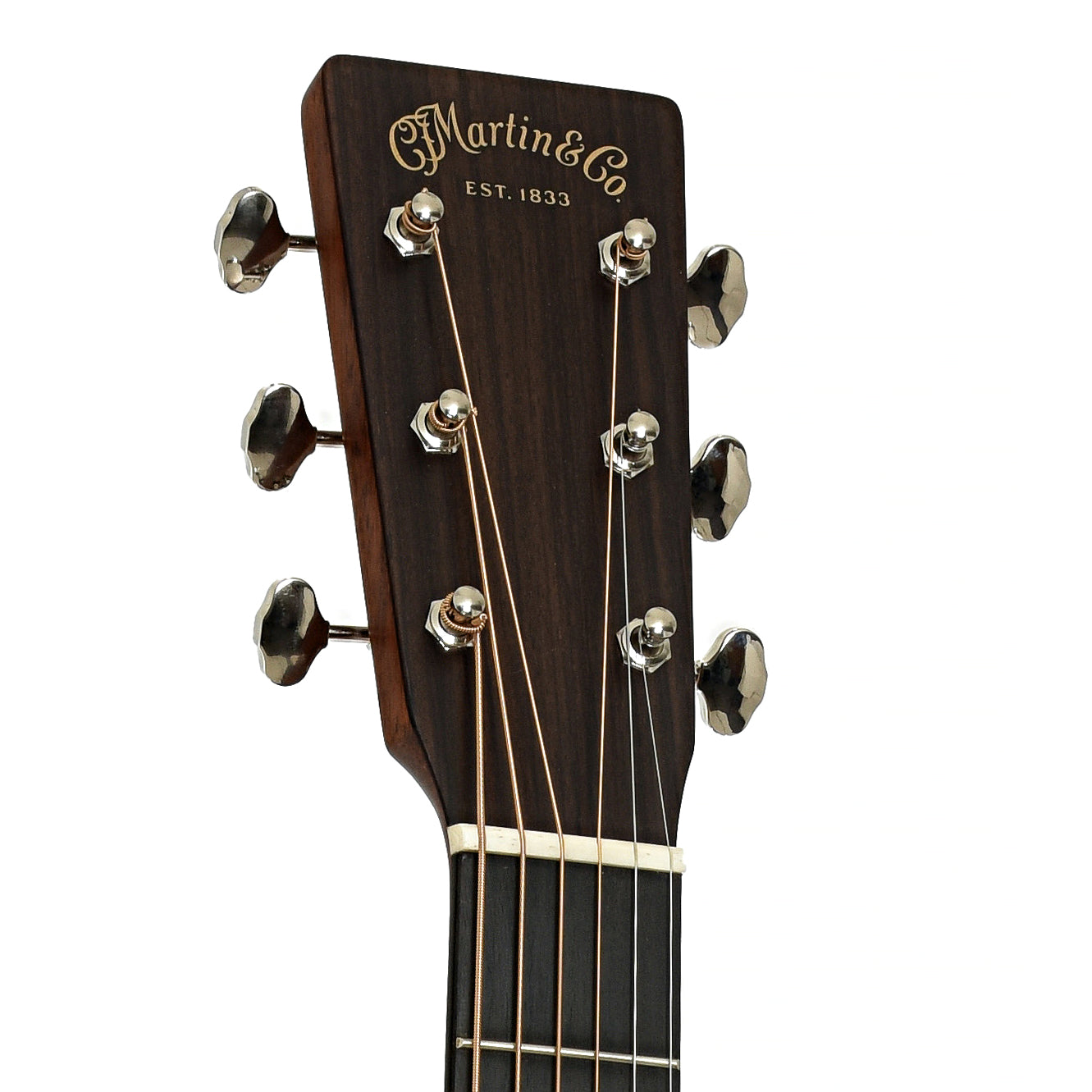 Headstock of Martin Super D-18 Guitar