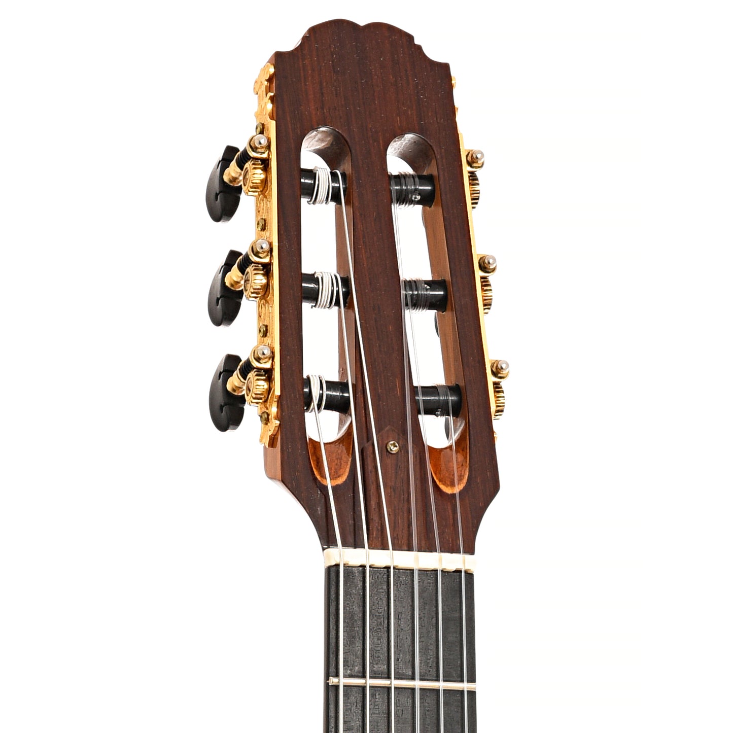 Front headstock of Cervantes Crossover 1 Classical Guitar