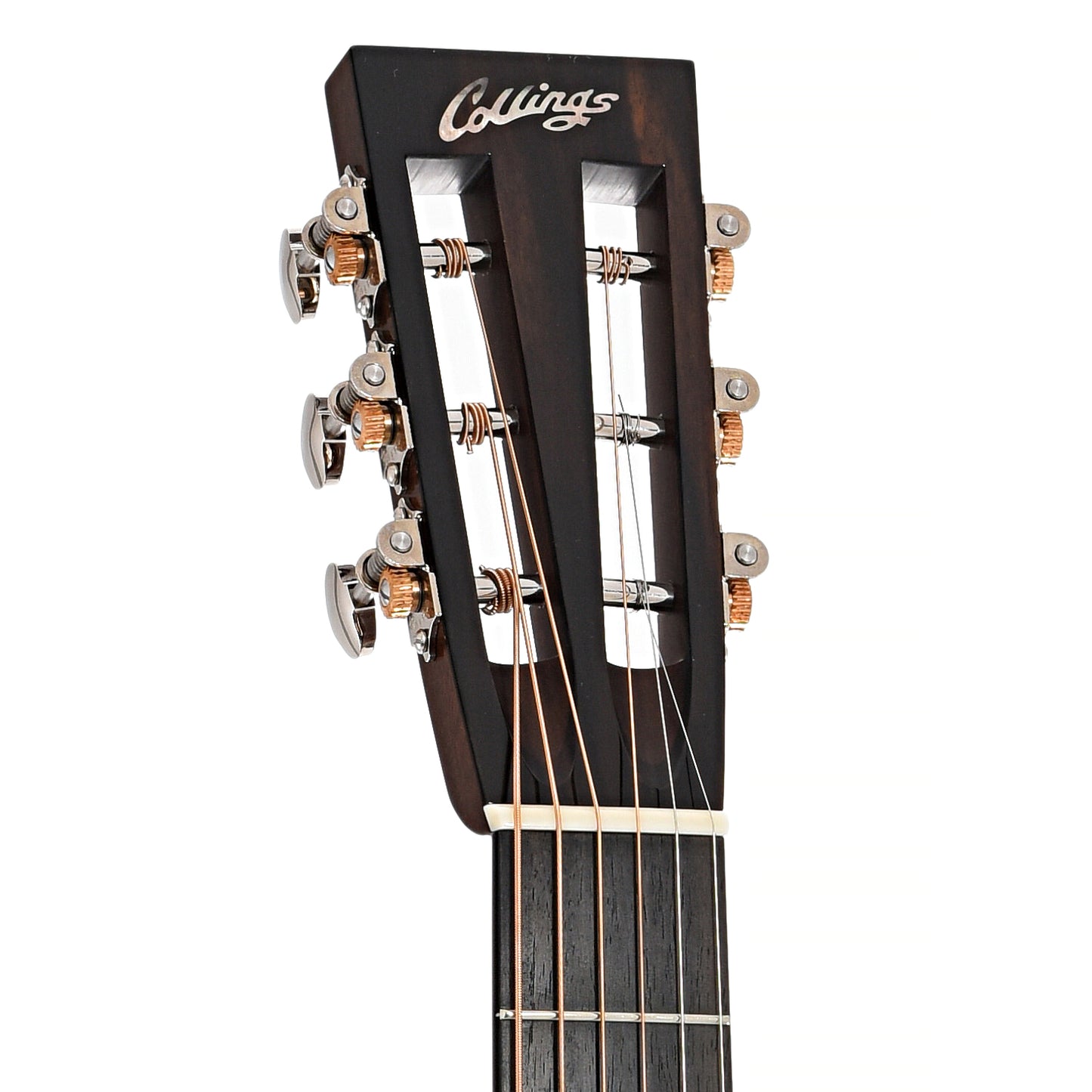 front headstock of Collings 002H 12-Fret Acoustic Guitar