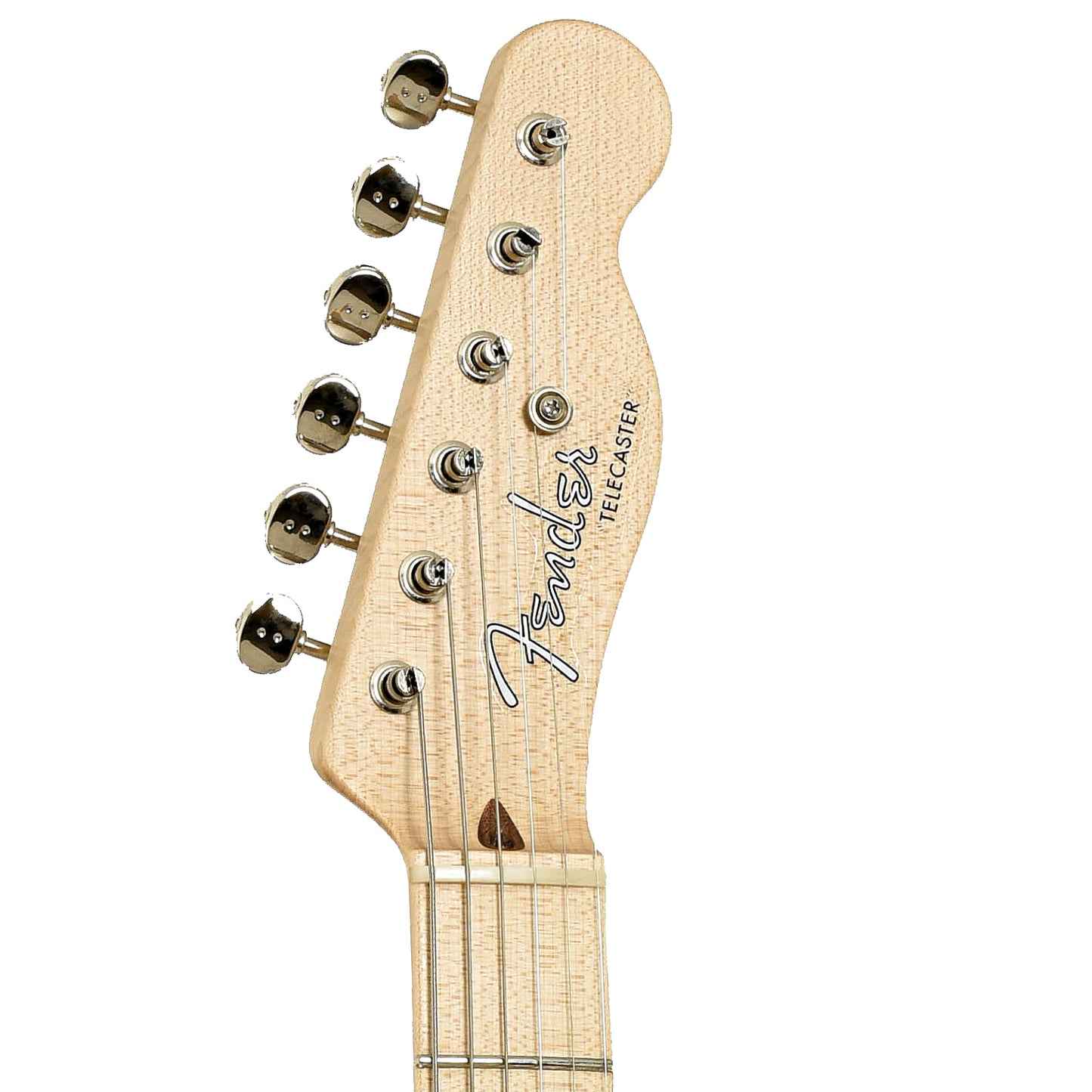 Headstock of Fender Custom Shop '52 Ash HS NOS Master Built Telecaster Electric Guitar 