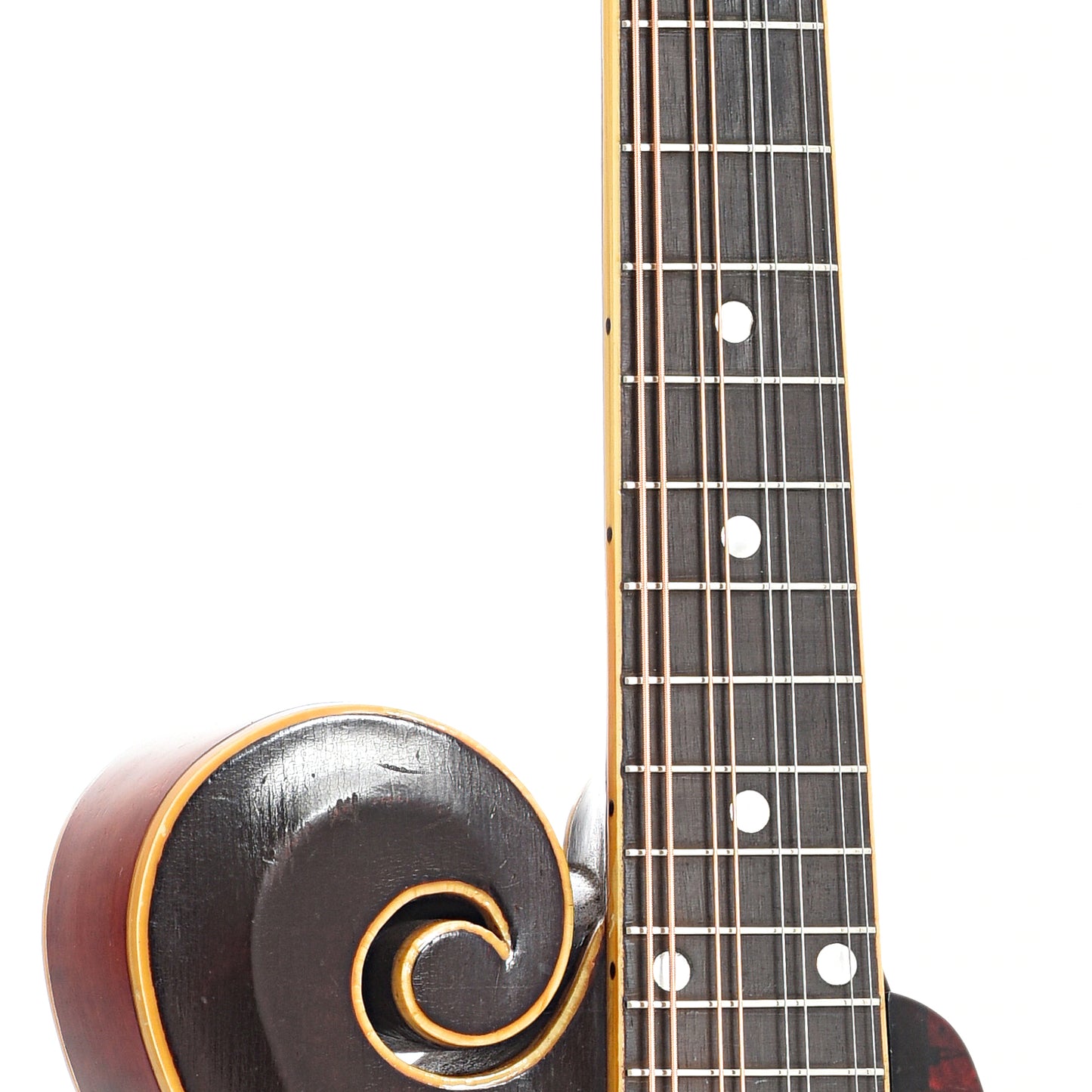 Fretboard of Gibson F-4 Mandolin