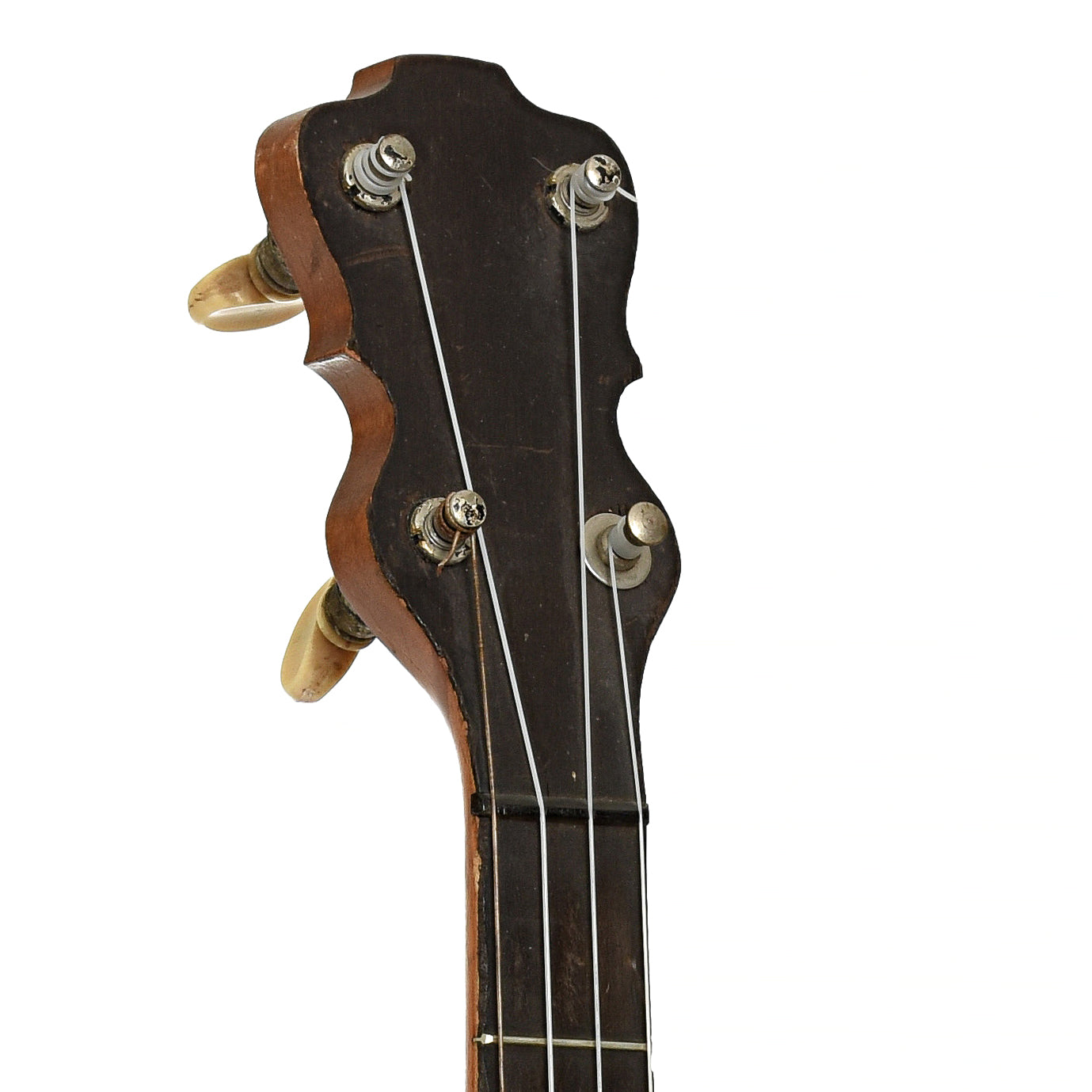 Headstock of Lyon & Healy College Line Openback Banjo 