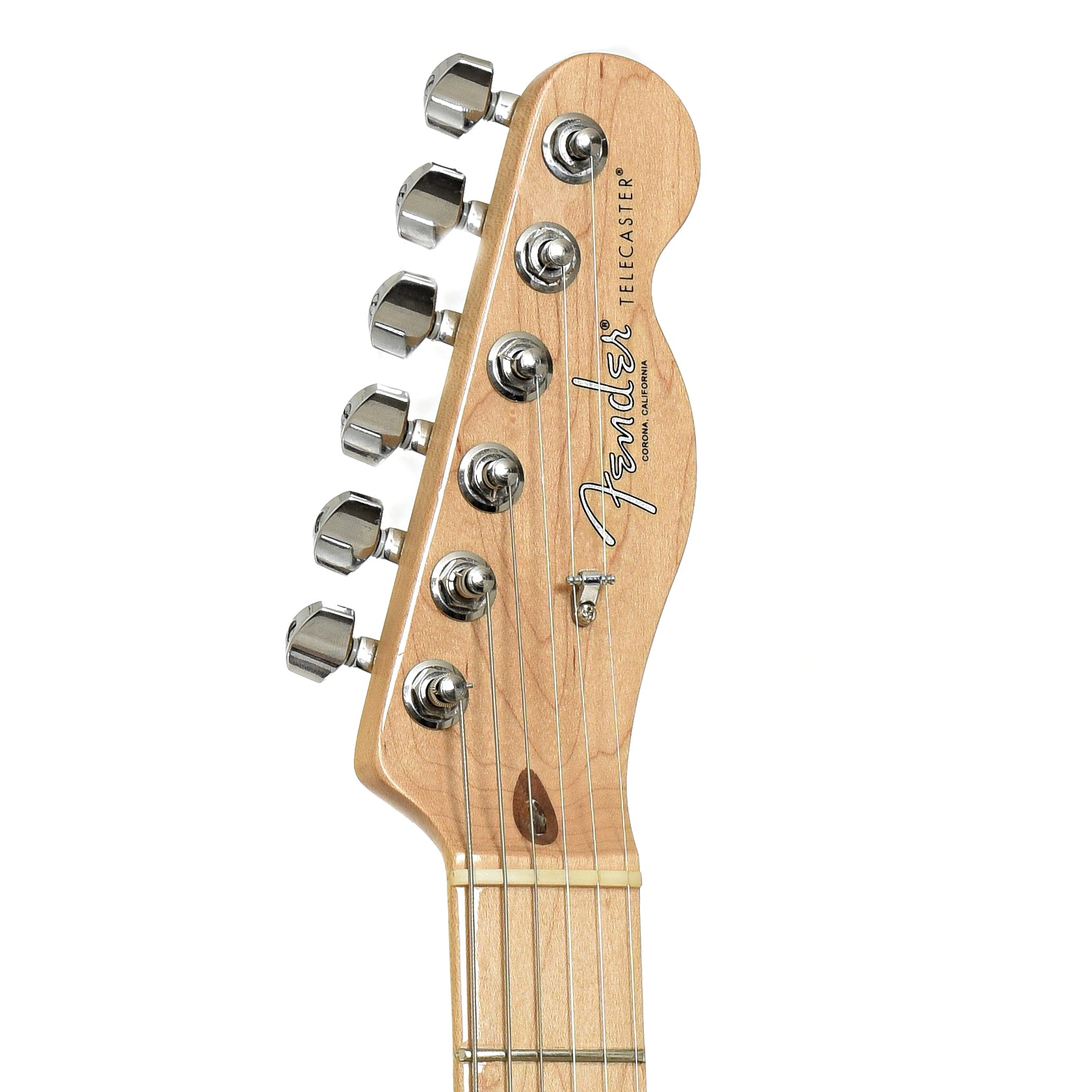 Headstock of Fender American Professional Telecaster Electric Guitar