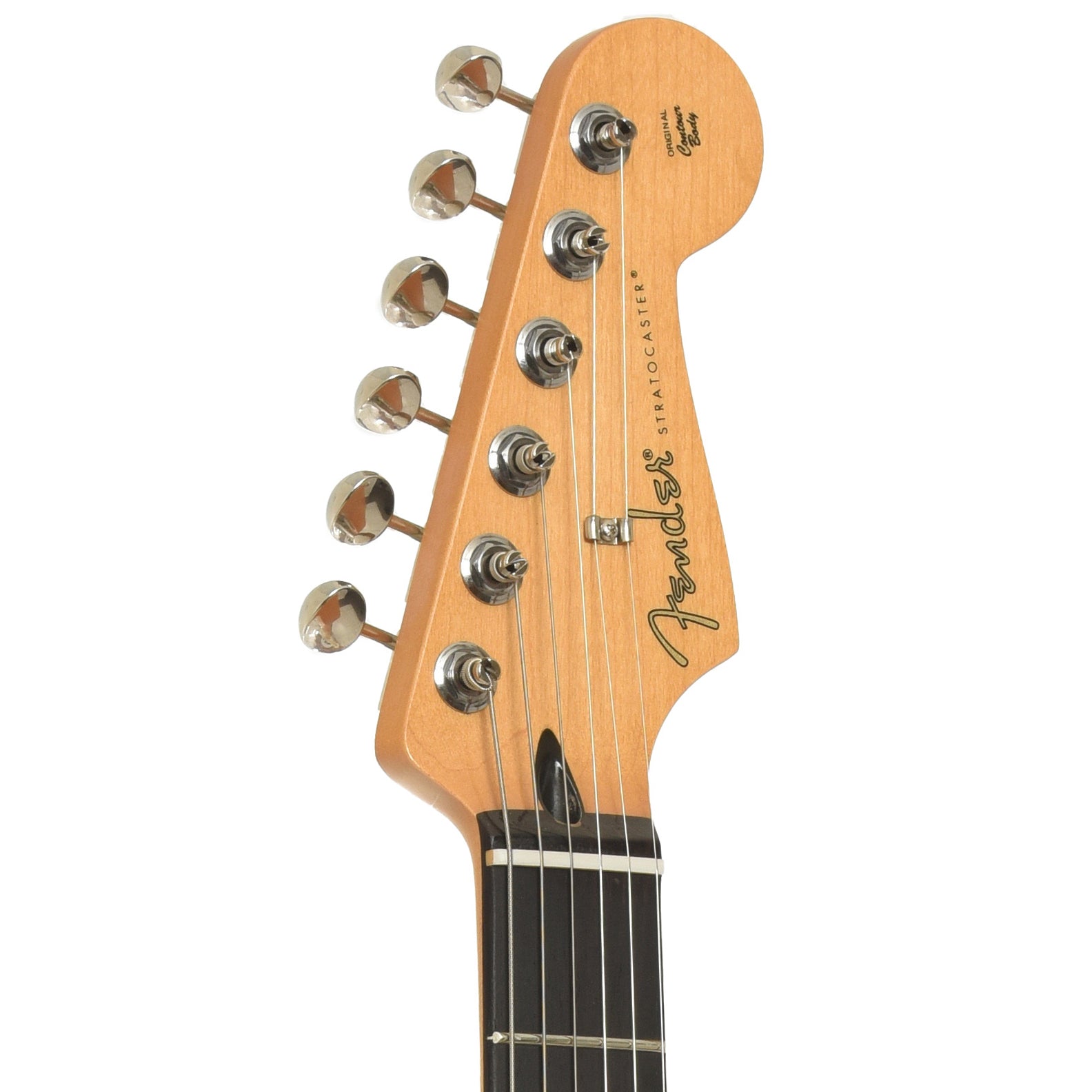 Headstock of Fender Player II Stratocaster Electric Guitar