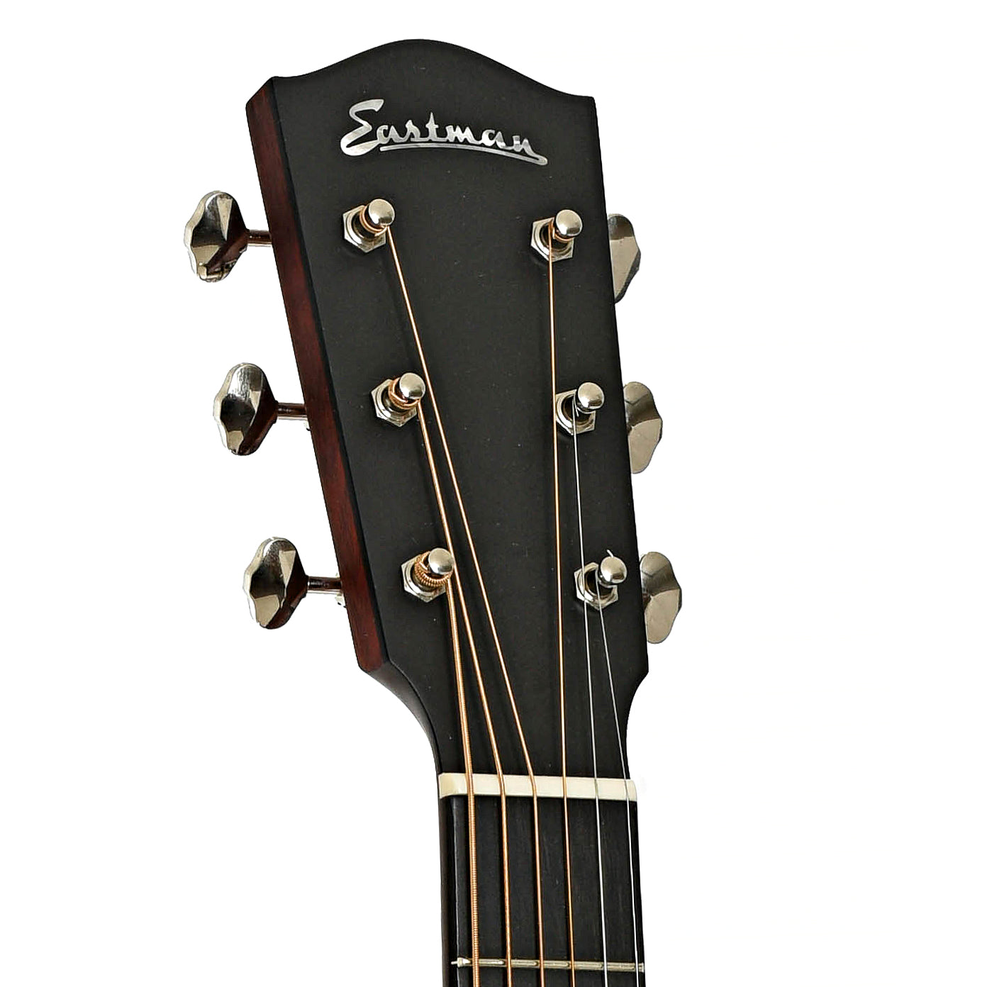 Headstock of Eastman E6 SS-TC-SB Acoustic Guitar