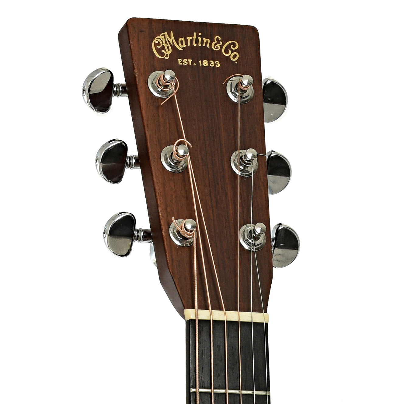 Headstock of Martin D-28