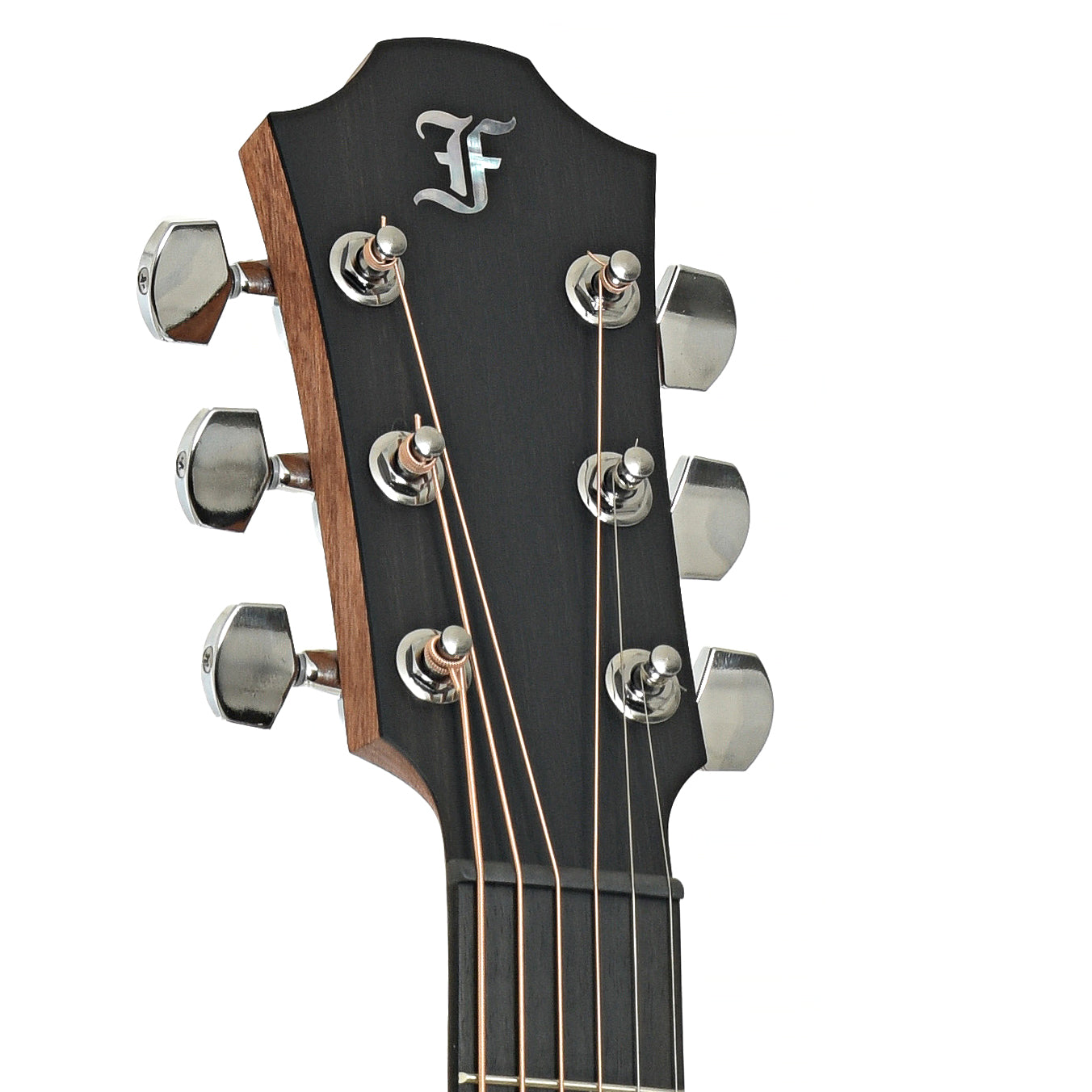 Headstock of Furch Spectra Plus Gc-EM a Siena Amber Acoustic Guitar