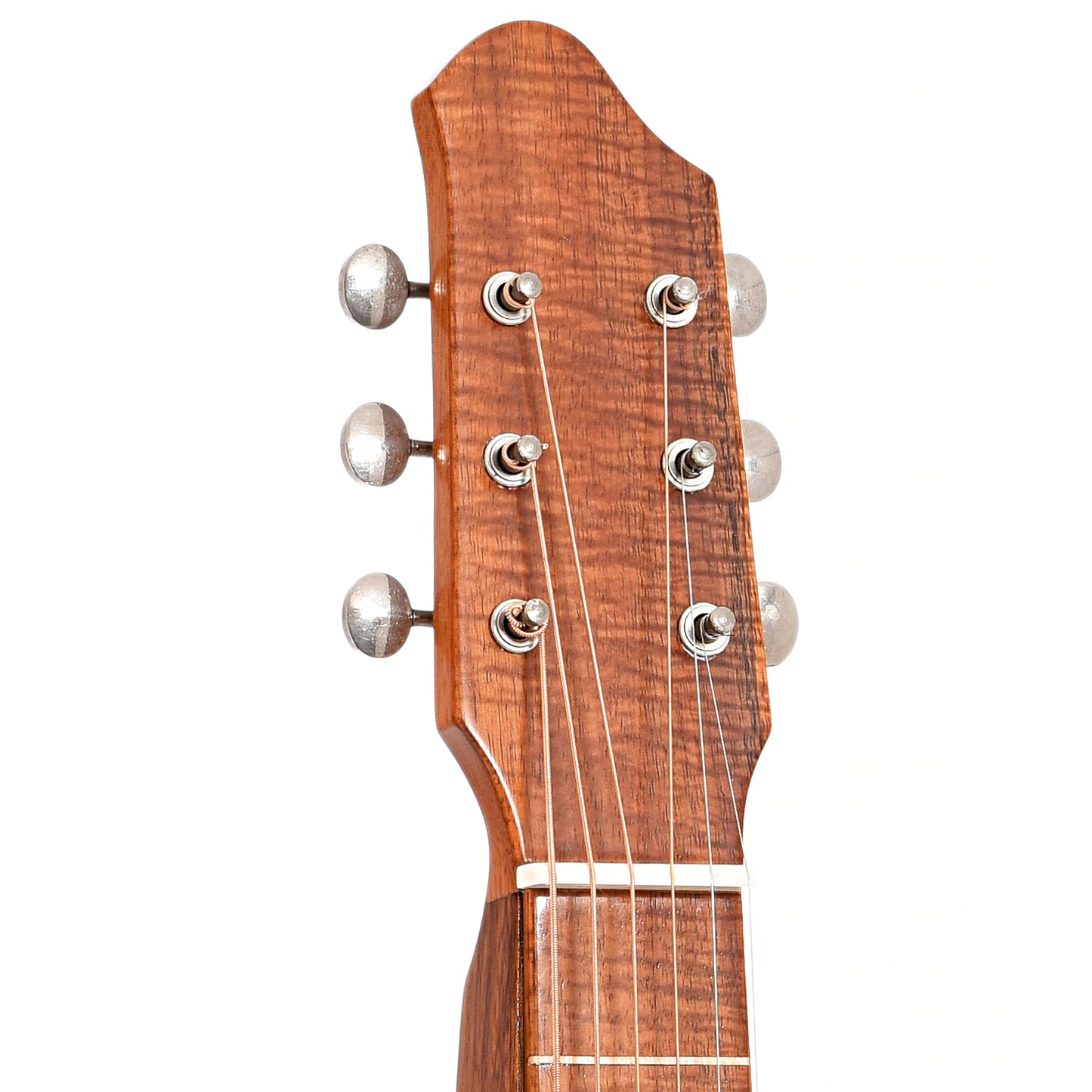 Front headstock of Traditional American Acoustics Style 1 Hawaiian Guitar (2023)