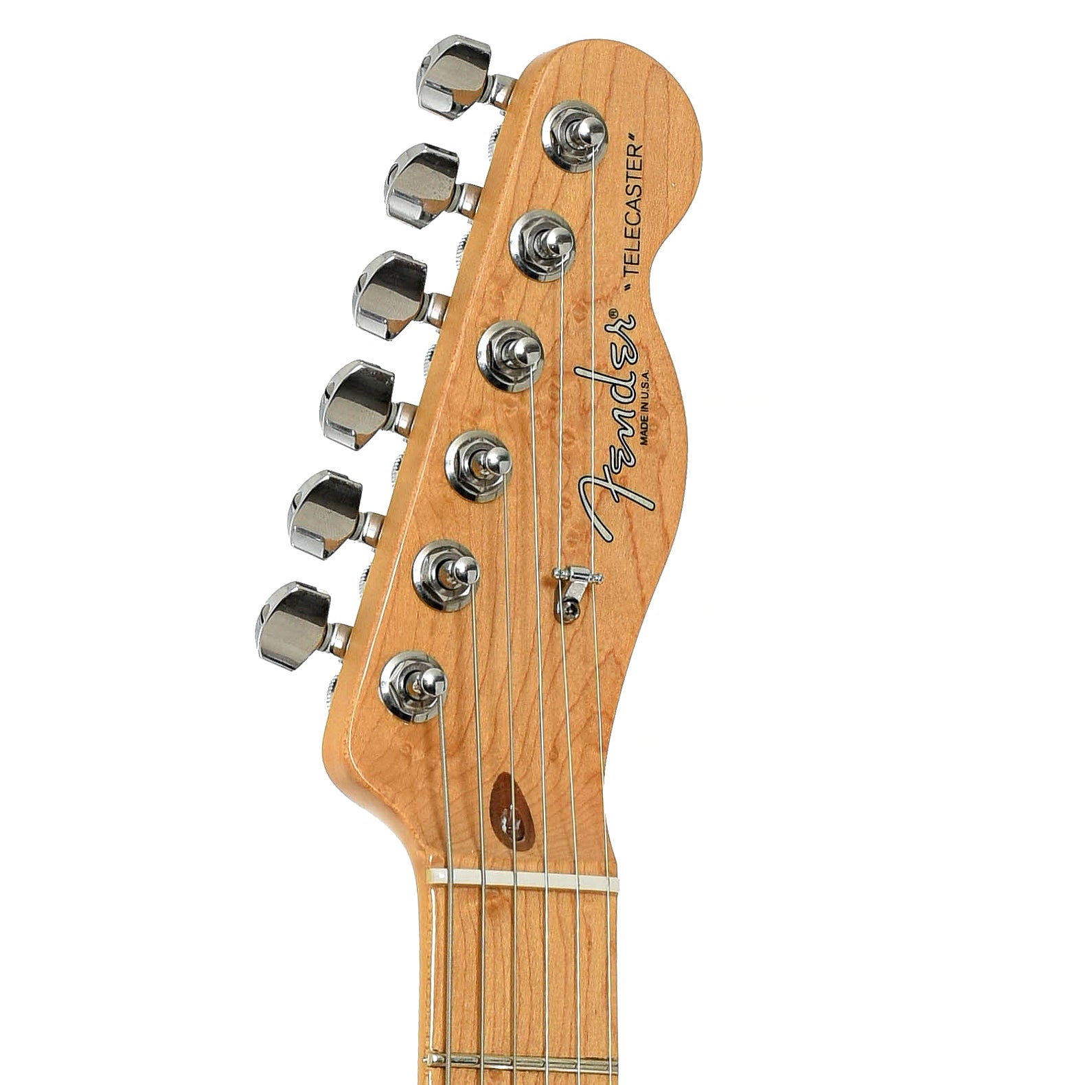 Headstock of Fender American Select Telecaster Electric Guitar