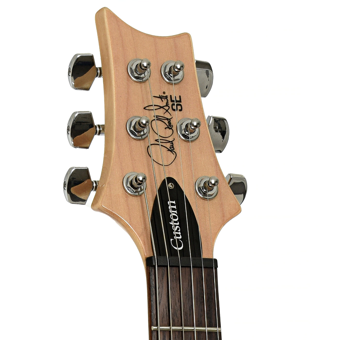 Headstock of PRS  SE Custom 22 Semi-Hollow Electric Guitar (2022)