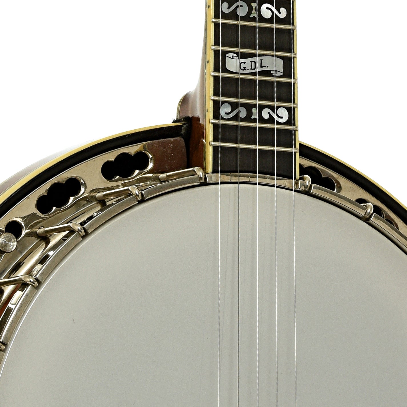 Neck joint of Deering GDL Resonator Banjo 