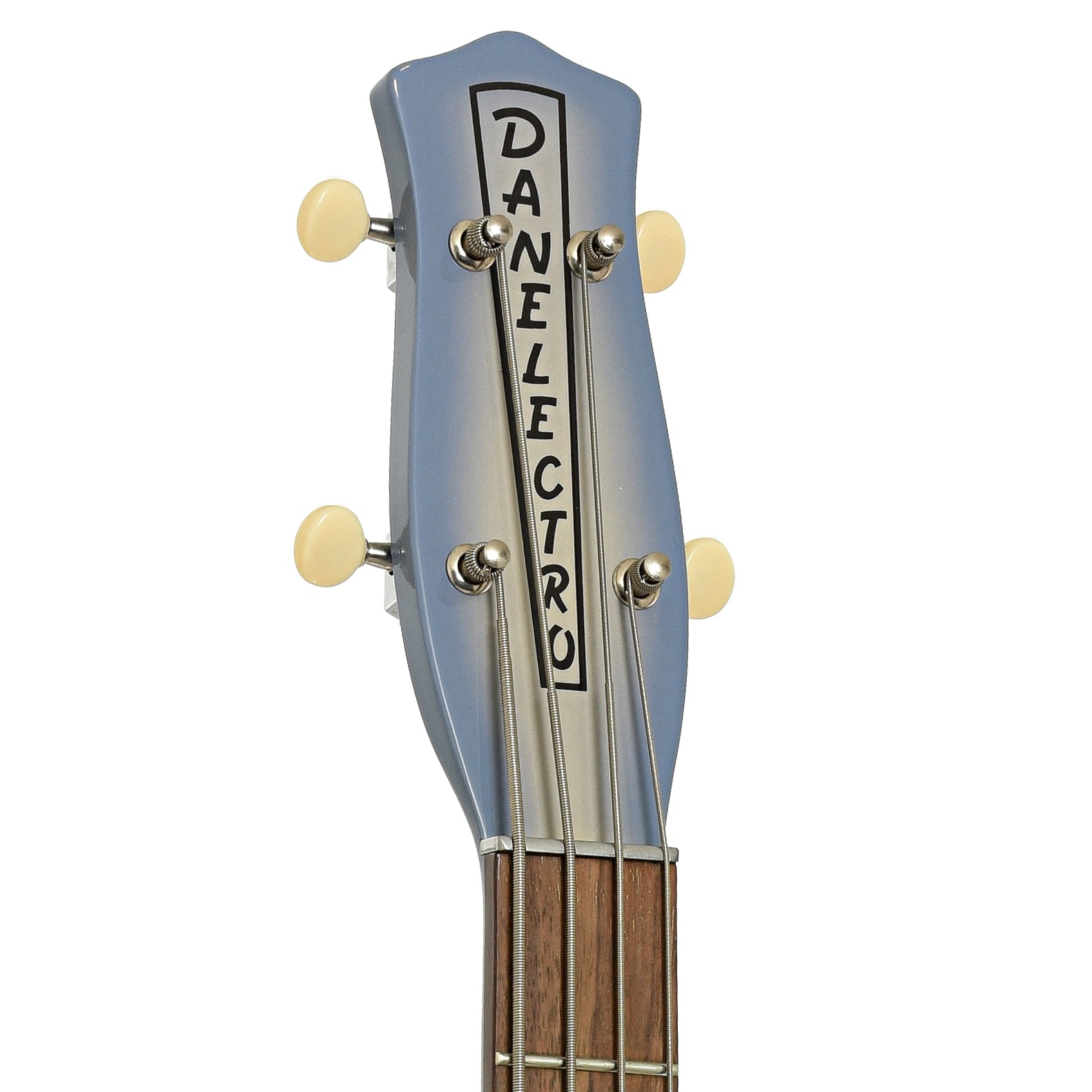 Headstock of Danelectro Longhorn Electric Bass